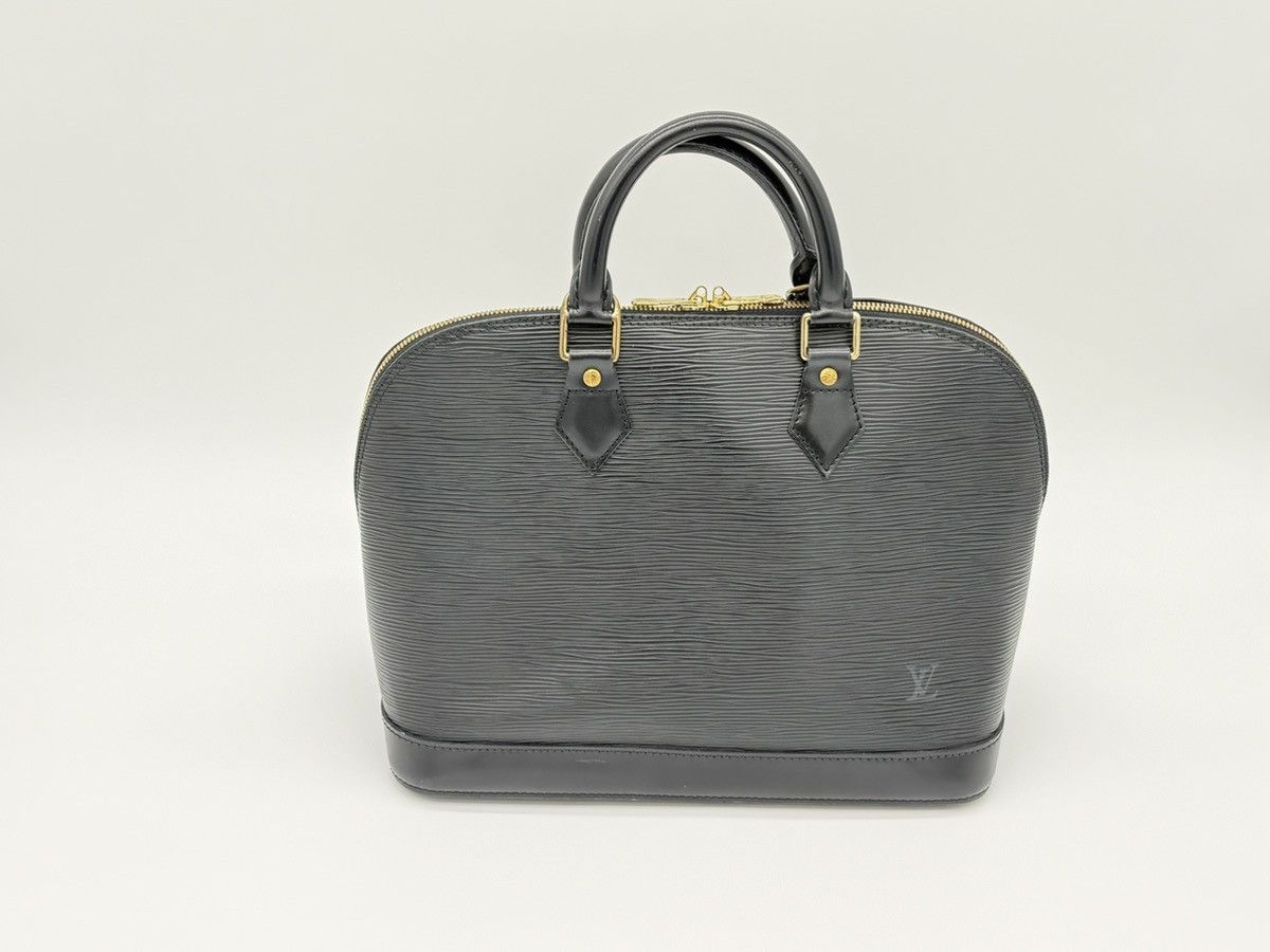 Louis Vuitton Louis Vuitton Epi Alma Handbag – Black – M52142 Size ONE SIZE - 2 Thumbnail