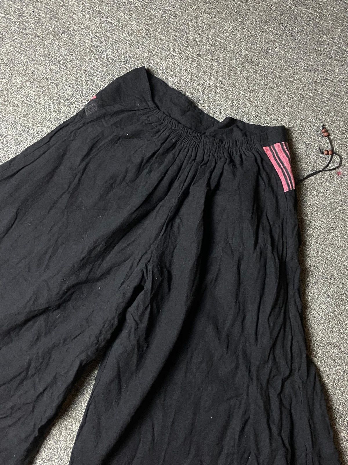 Japanese Brand Vintage Geomatric Harem Wide Leg Style Pants (147) Size 23" - 6 Thumbnail