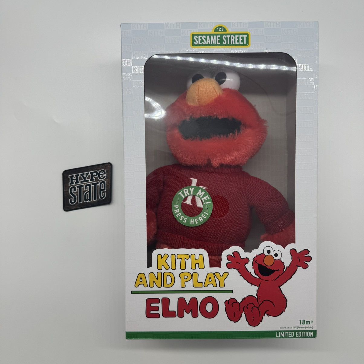 Kith Kith x Sesame Street Kith And Play Elmo Plush Spicy Size ONE SIZE - 1 Thumbnail