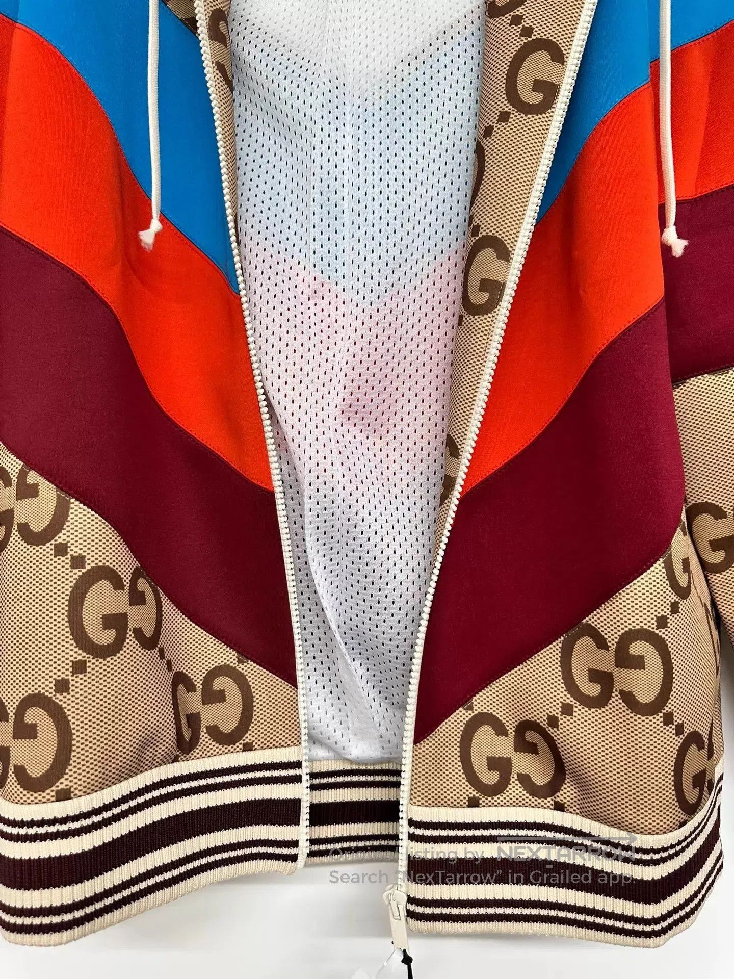 Gucci Multi-Color Patterned Zip-Up Hoodie XS. Size US XS / EU 42 / 0 - 6 Thumbnail