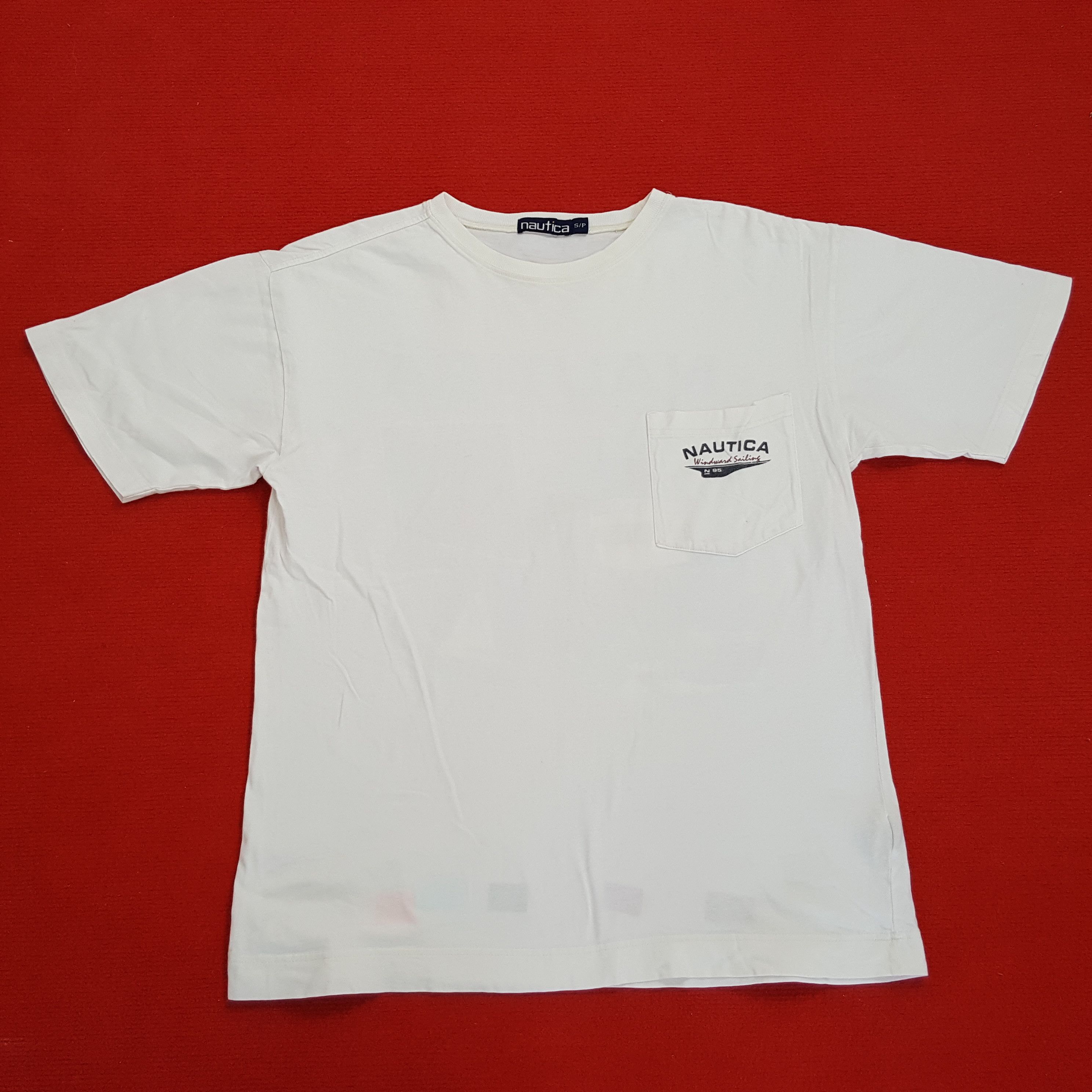 Nautica × Vintage Nautica Surfing Design Style Tshirt Size US L / EU 52-54 / 3 - 4 Thumbnail