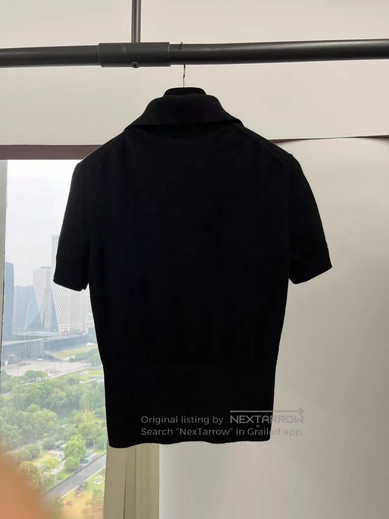 Chanel Chanel Black pearl buckle lapel short sleeves Size XS / US 0-2 / IT 36-38 - 3 Thumbnail