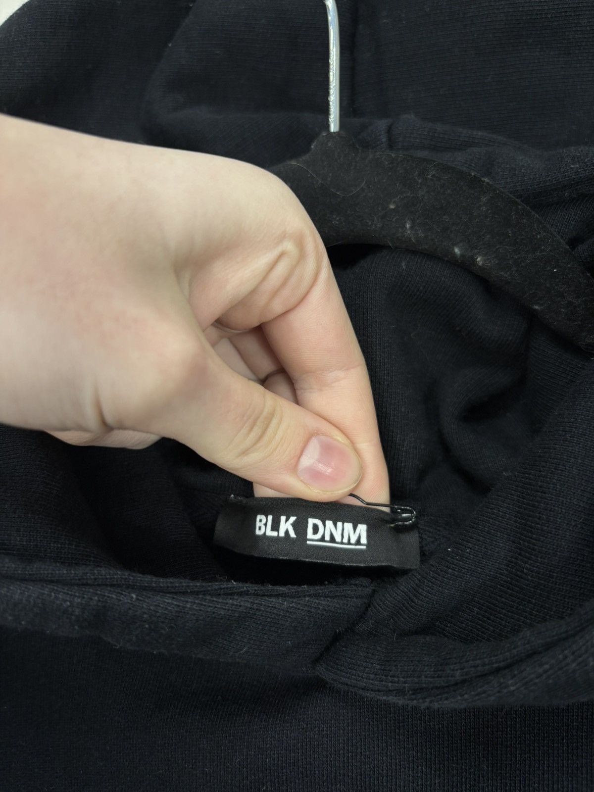 Blk Dnm BLK DNM Men’s Y2K Big NYC Logo Hype Black Hoodie Size US S / EU 44-46 / 1 - 9 Thumbnail