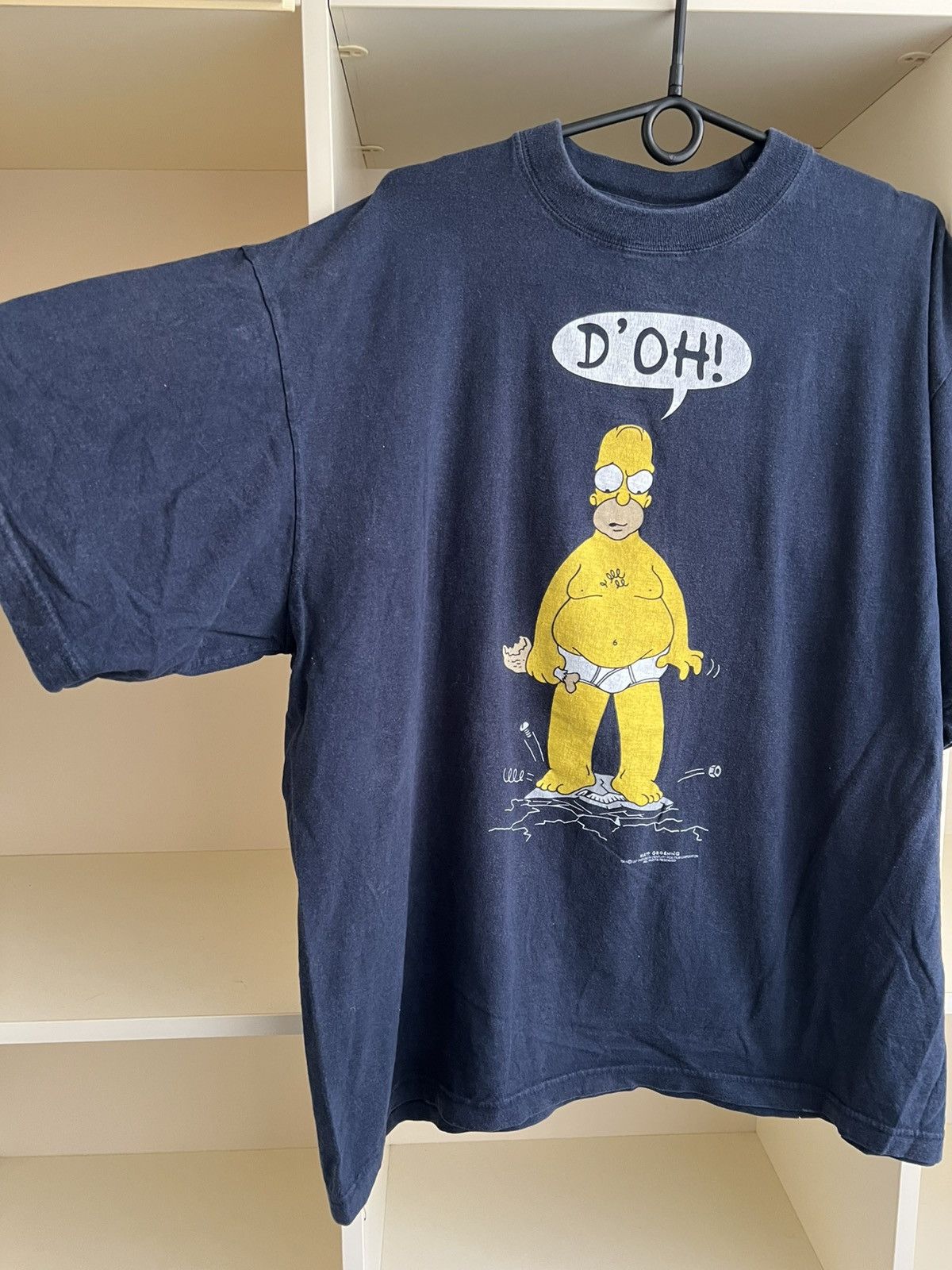 The Simpsons Vintage 1997 The Simpson T-Shirt Homer Movie Tee Size US XL / EU 56 / 4 - 4 Thumbnail
