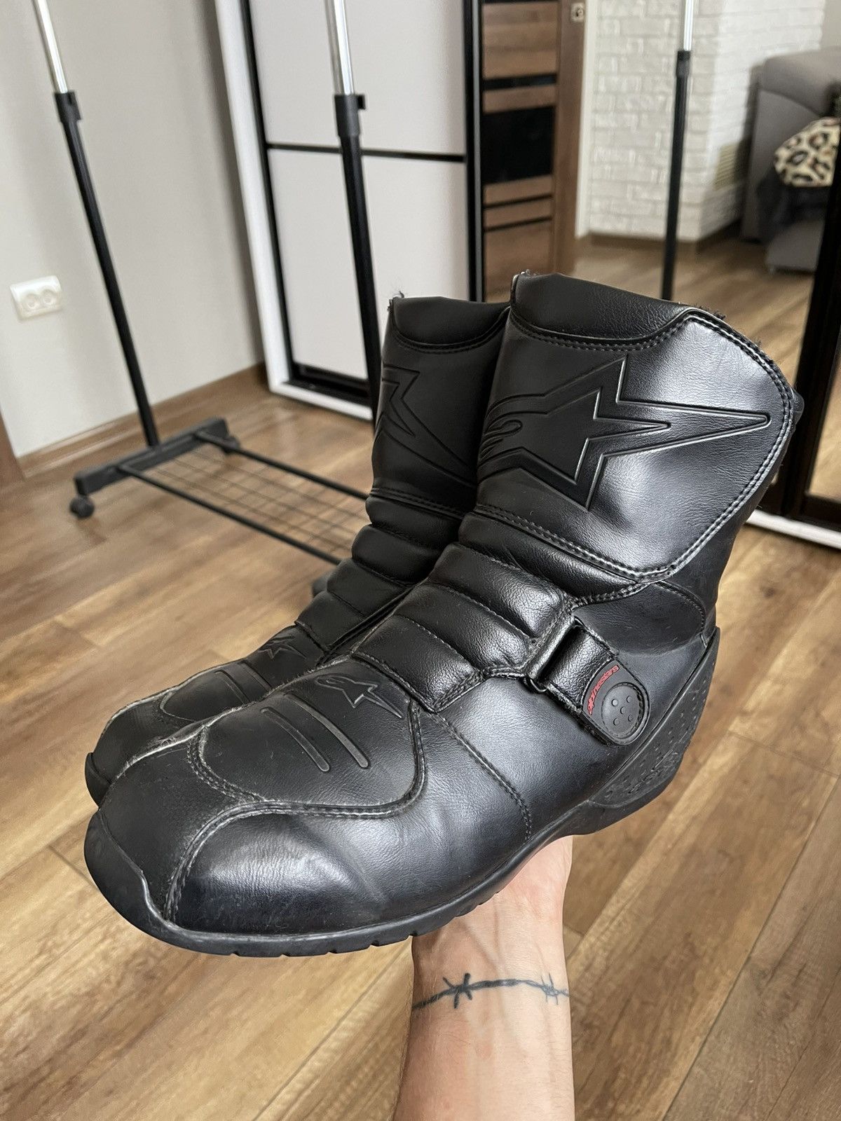 Alpinestars Alpinestars Leather Moto Boots Shoes Size US 11.5 / EU 44-45 - 2 Thumbnail