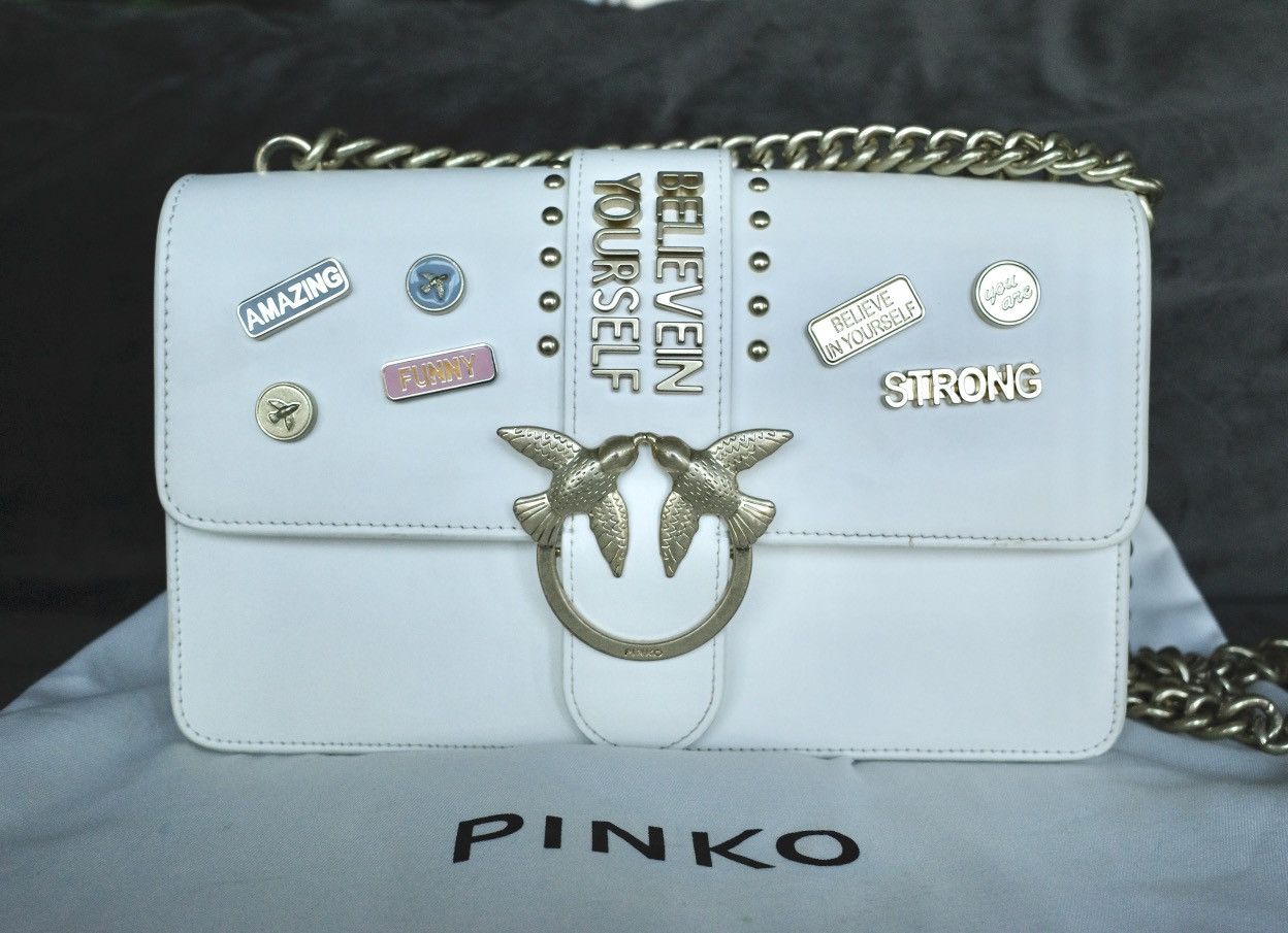 Pinko White Pinko crossbody bag Size ONE SIZE - 1 Thumbnail