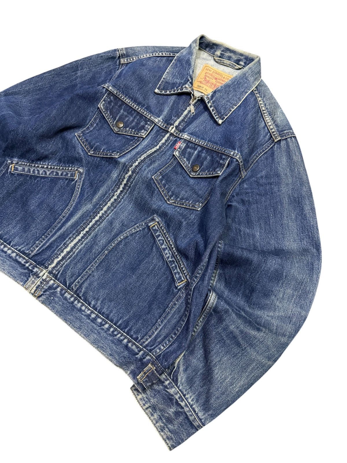 Levi's Vintage 90s Levi’s Sta-Prest Denim Jacket In L Size US L / EU 52-54 / 3 - 2 Thumbnail