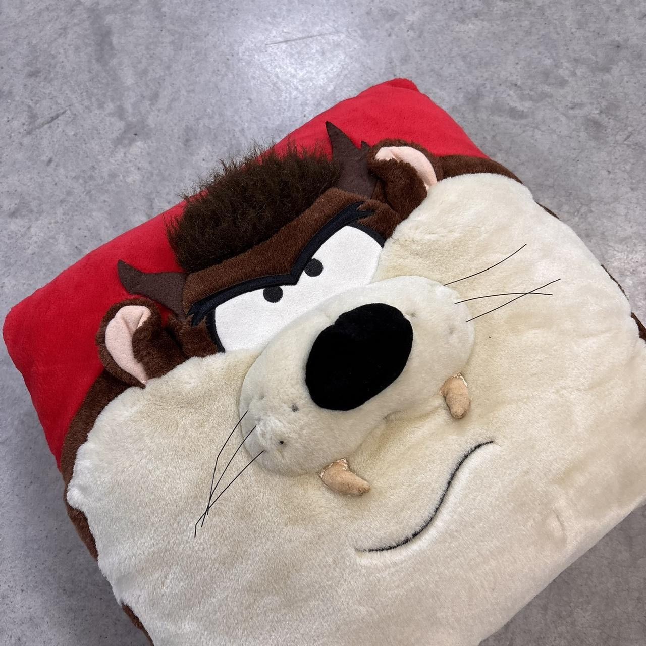 Disney Vintage 1990s taz 3D face pillow Size ONE SIZE - 2 Thumbnail