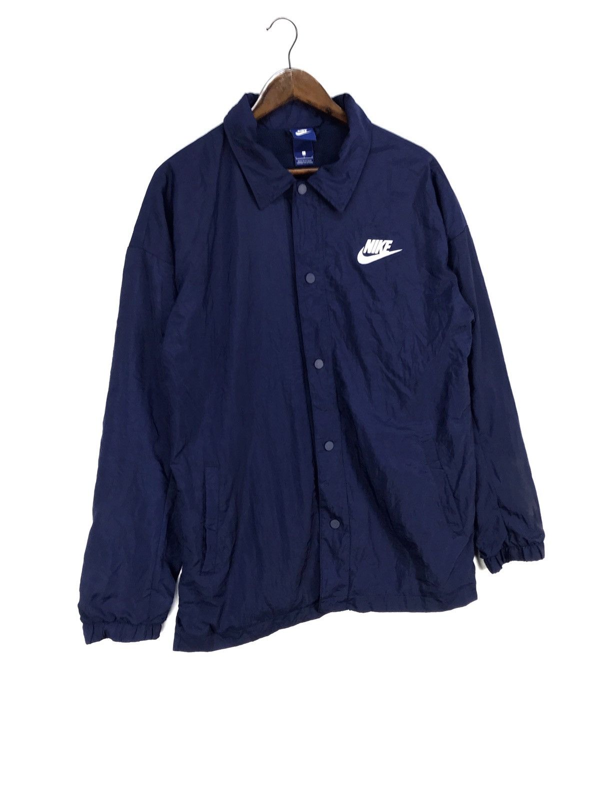 Nike × Vintage 🔥RARE🔥NIKE BIG LOGO WINDBREAKER Size US L / EU 52-54 / 3 - 3 Thumbnail