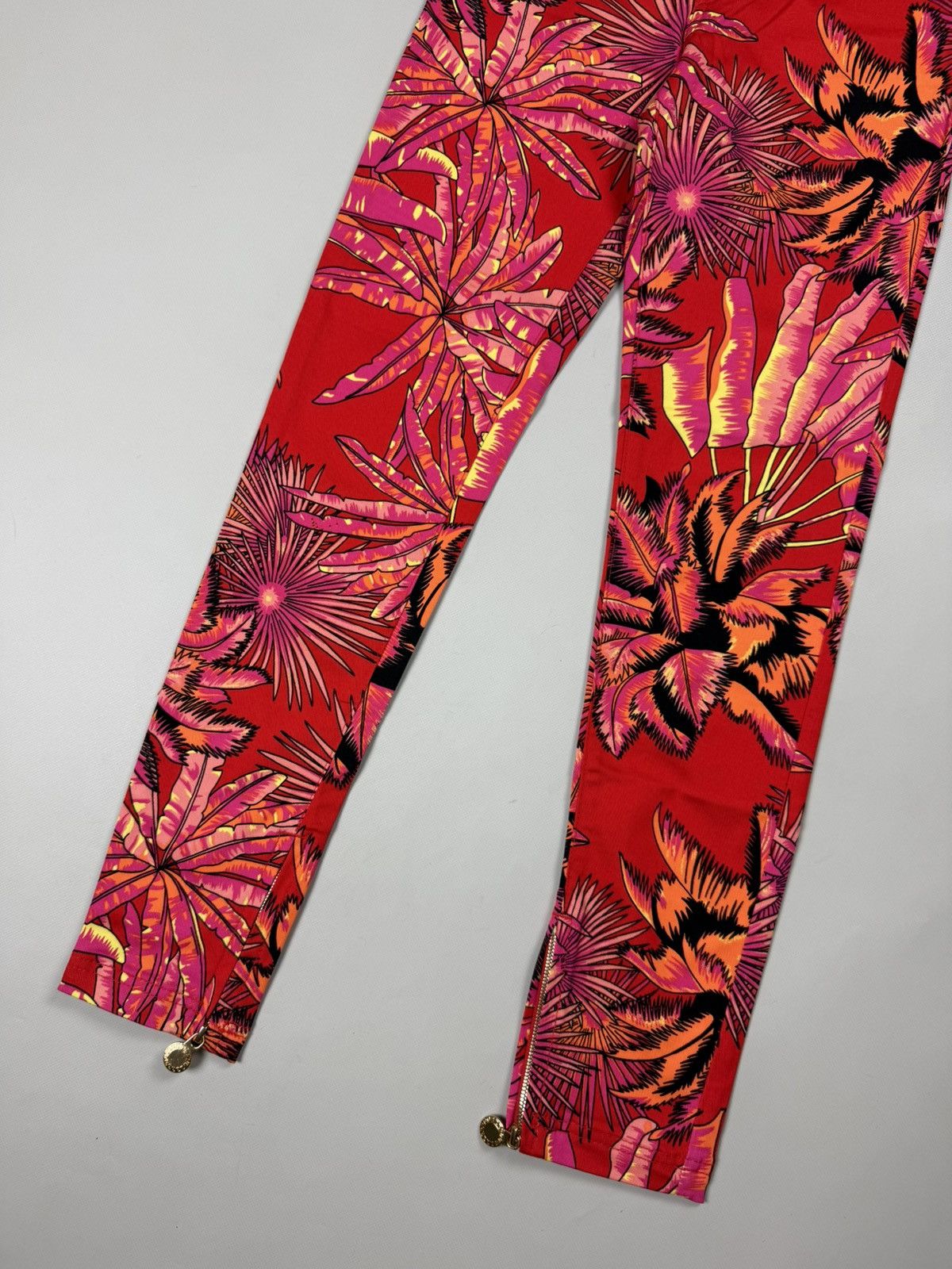 Versace Versace H&M Ladies Floral Pattern Ankle Zip Jeans Pants Size 28" / US 6 / IT 42 - 5 Thumbnail