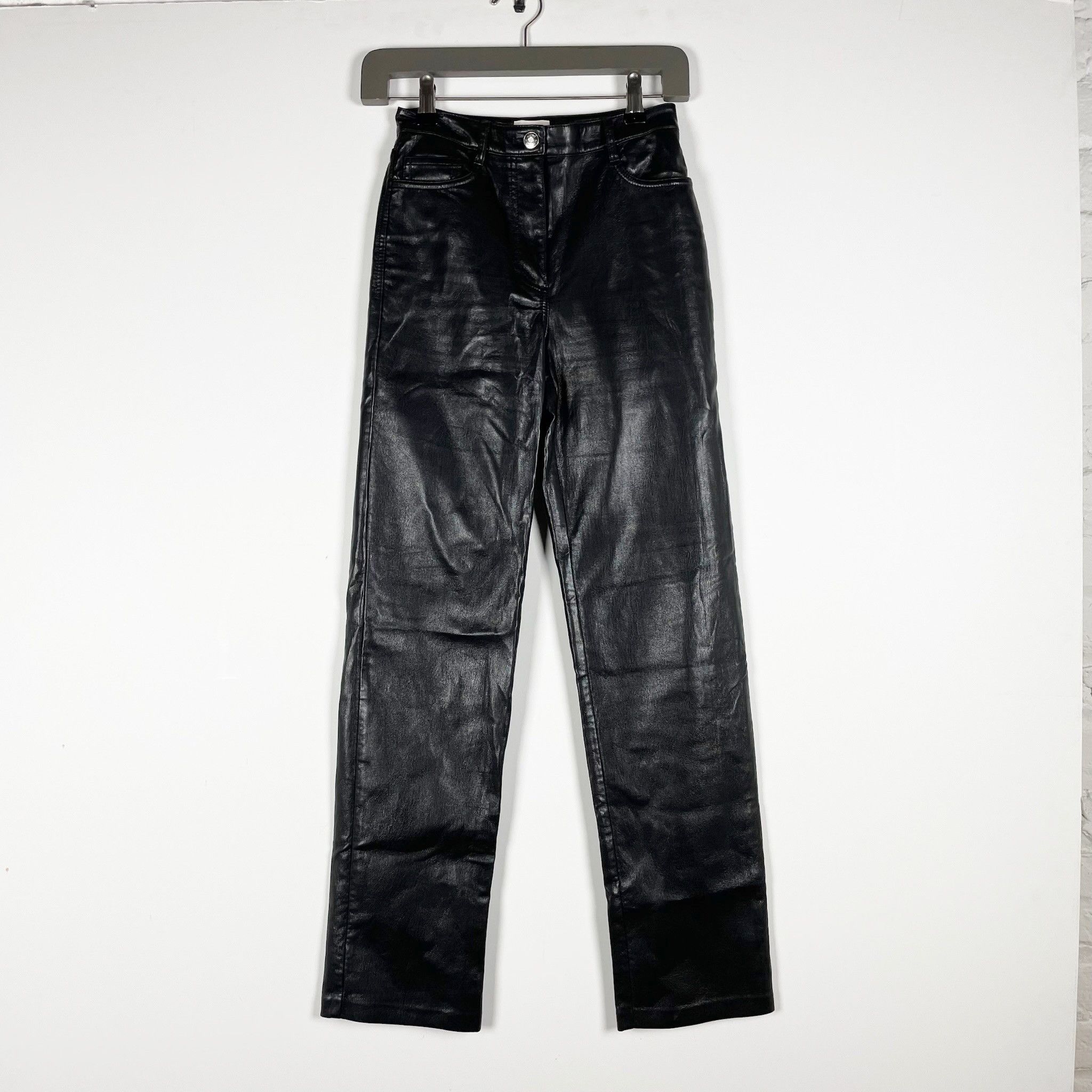 Aritzia Wilfred Aritzia The Melina Faux Vegan Leather Size 24" / US 00 / IT 34 - 1 Thumbnail