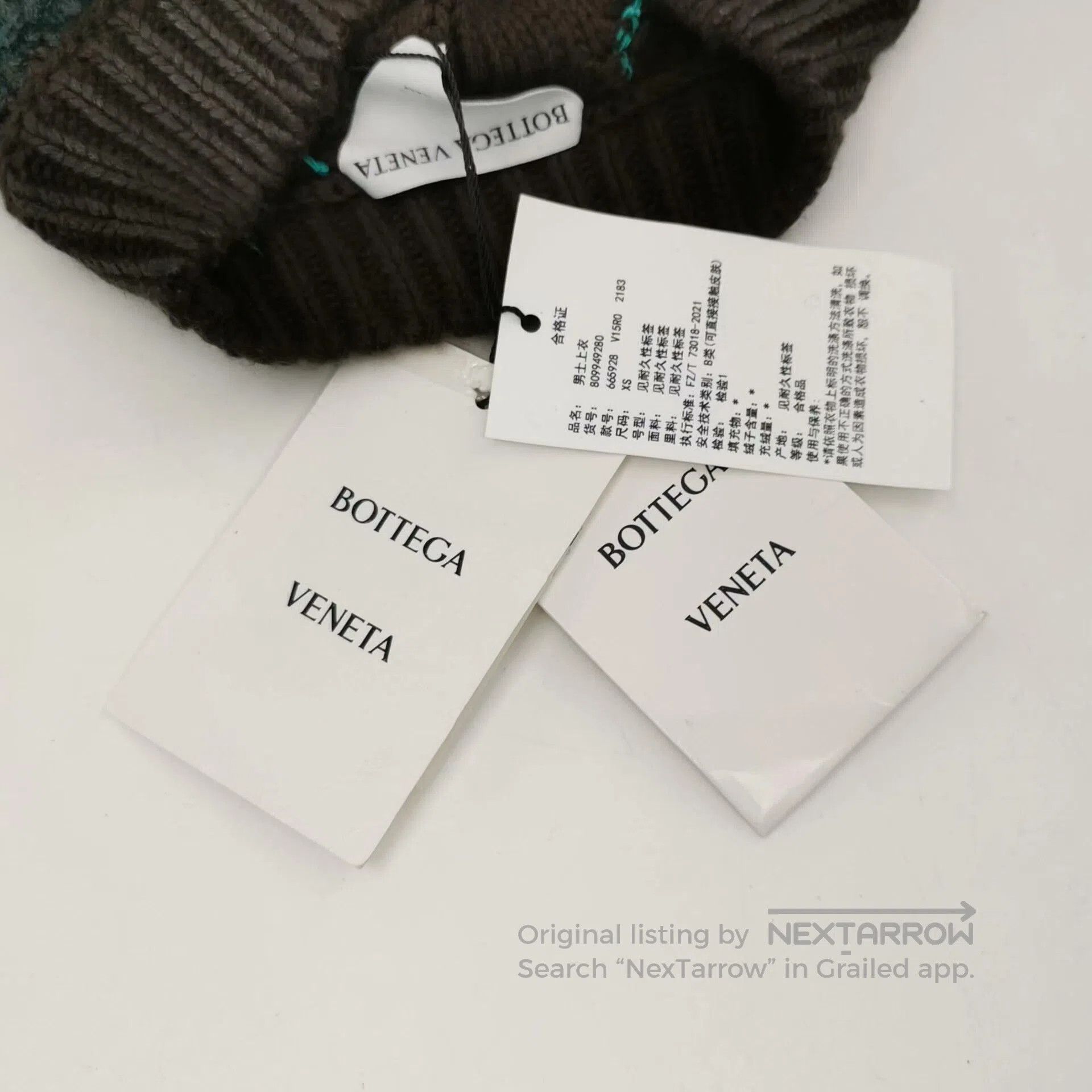 Bottega Veneta Bottega Veneta Men's Wool Mohair Sweater. Size US XS / EU 42 / 0 - 3 Thumbnail