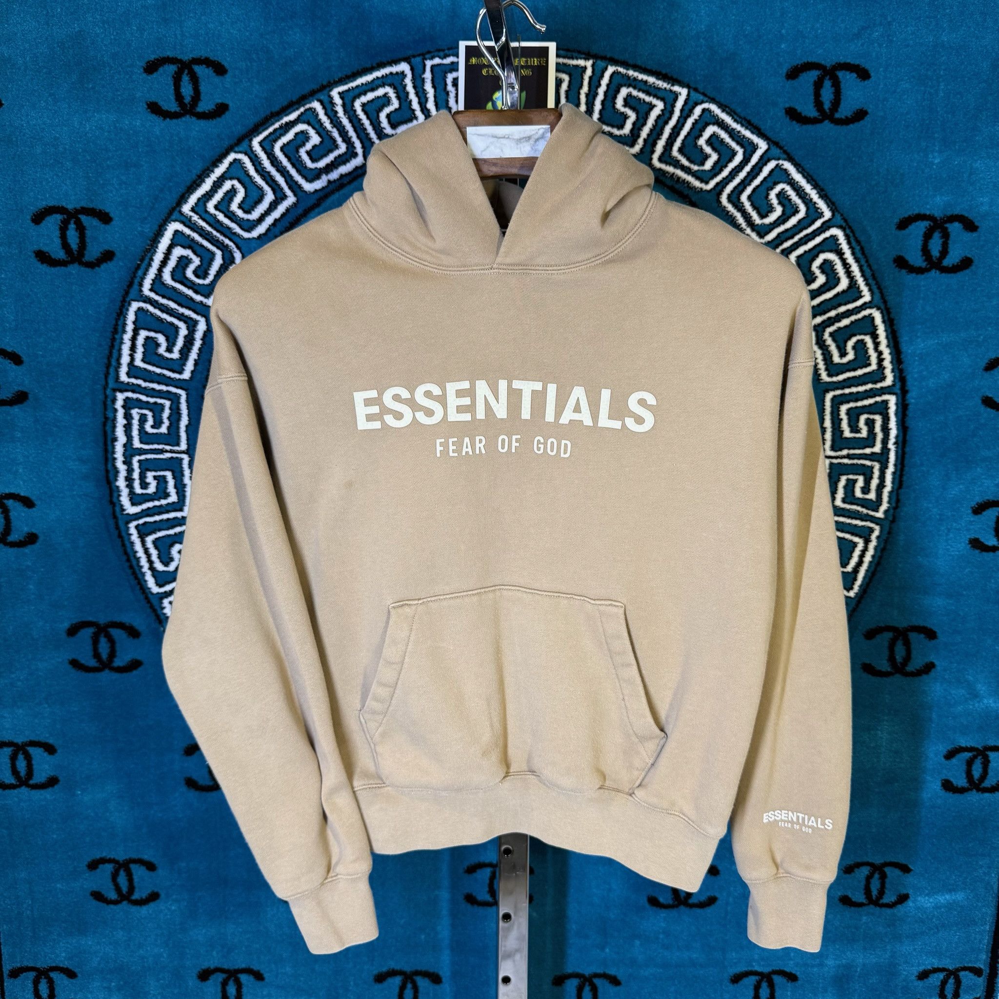 Essentials FEAR OF GOD ESSENTIALS BIG LOGO HOODED SWEATSHIRT Size L / US 10 / IT 46 - 1 Preview