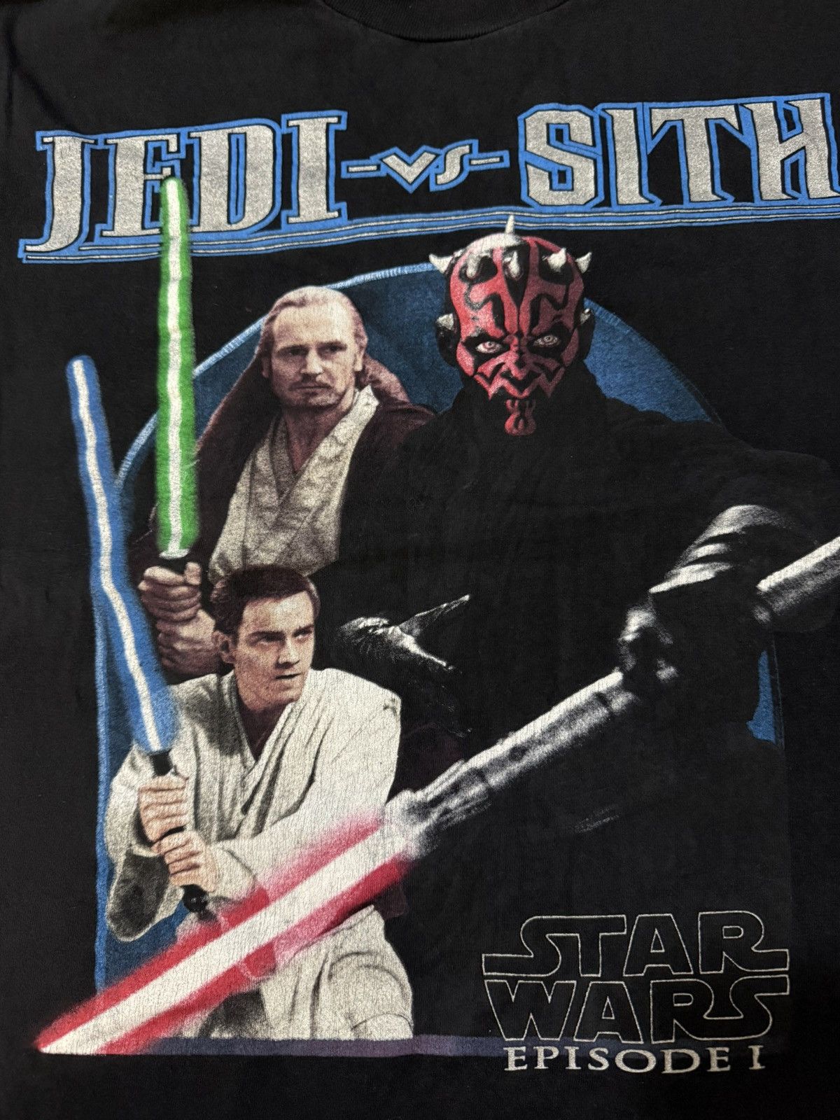 Star Wars Vintage 90s Star Wars Episode 1 T-Shirt Size US M / EU 48-50 / 2 - 2 Thumbnail