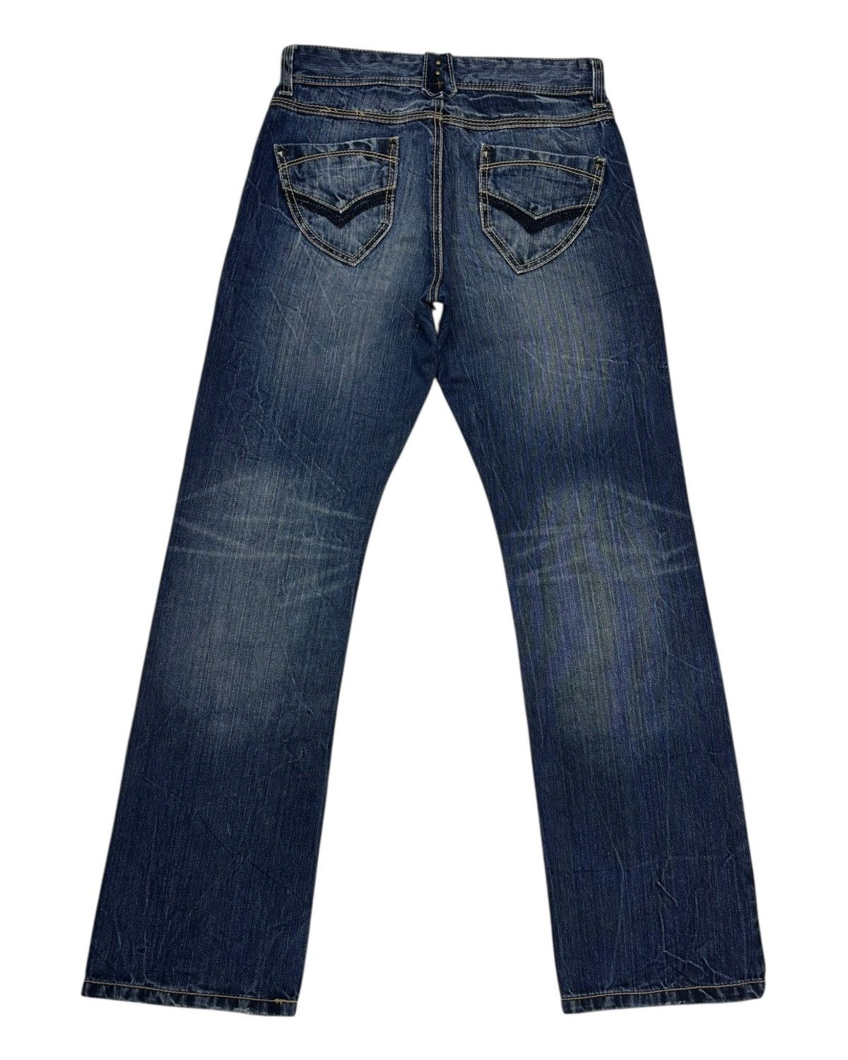 Hysteric Glamour × Undercover Vintage Japanese Diaria Punk Distressed Denim Jeans Size US 28 / EU 44 - 8 Thumbnail