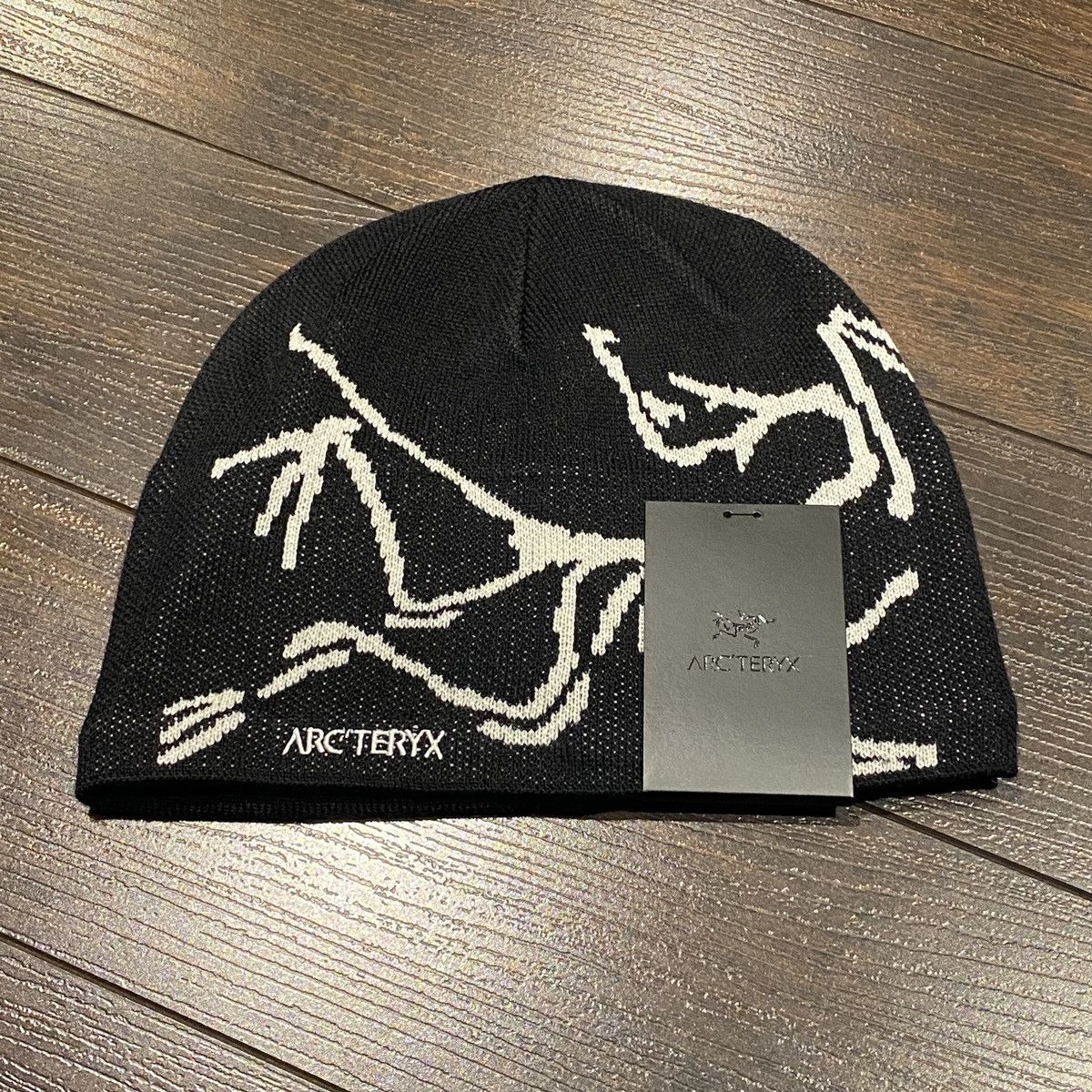 Arc’teryx Bird Head Toque Beanie Orca Brand New OS Black White grotto 2024 NWT