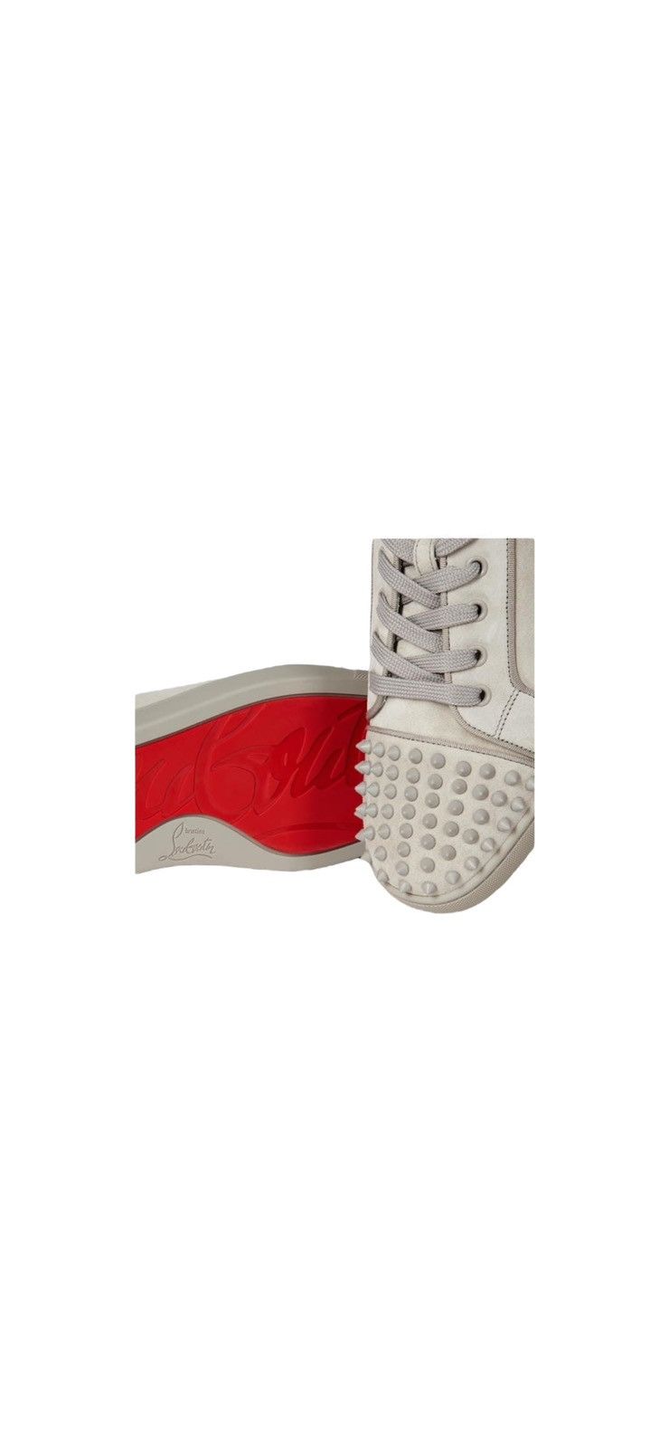 Christian Louboutin CHRISTIAN LOUBOUTIN LOUIS JUNIOR SPIKES SNEAKERS Size US 12 / EU 45 - 5 Thumbnail