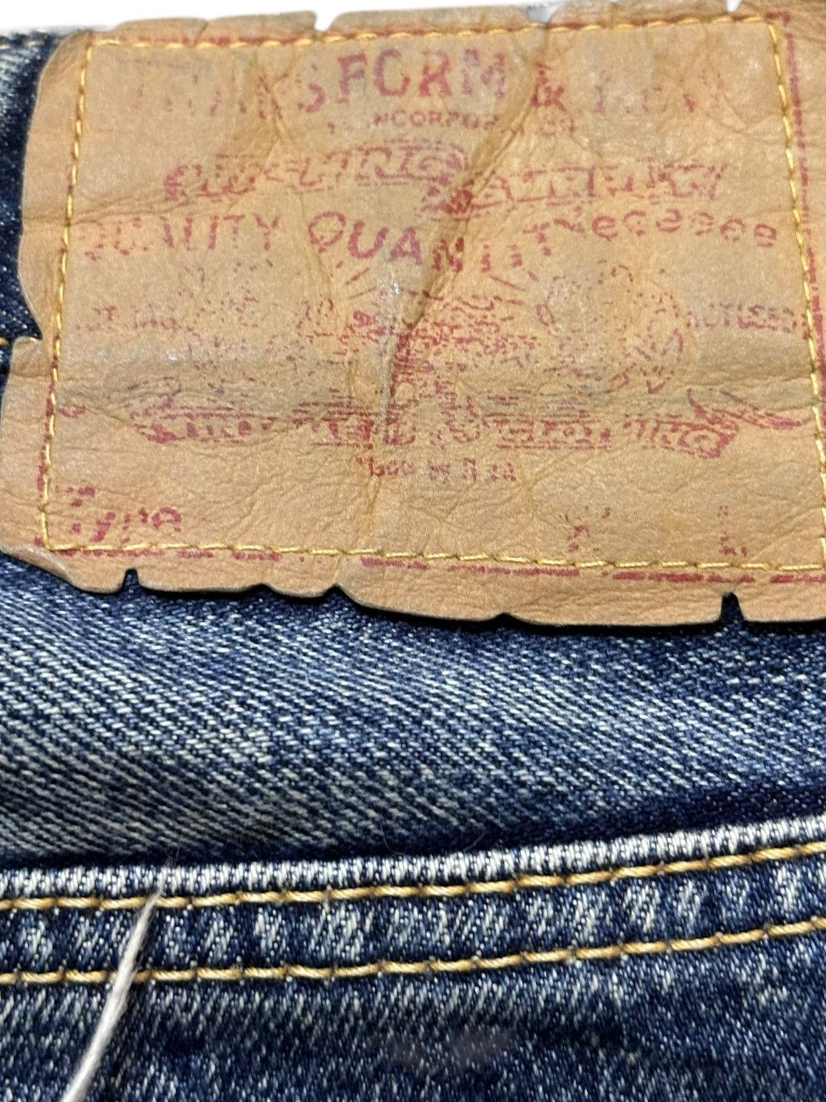 Hysteric Glamour Vintage RNA Ripped Grunge Distressed Denim Size US 32 / EU 48 - 7 Thumbnail