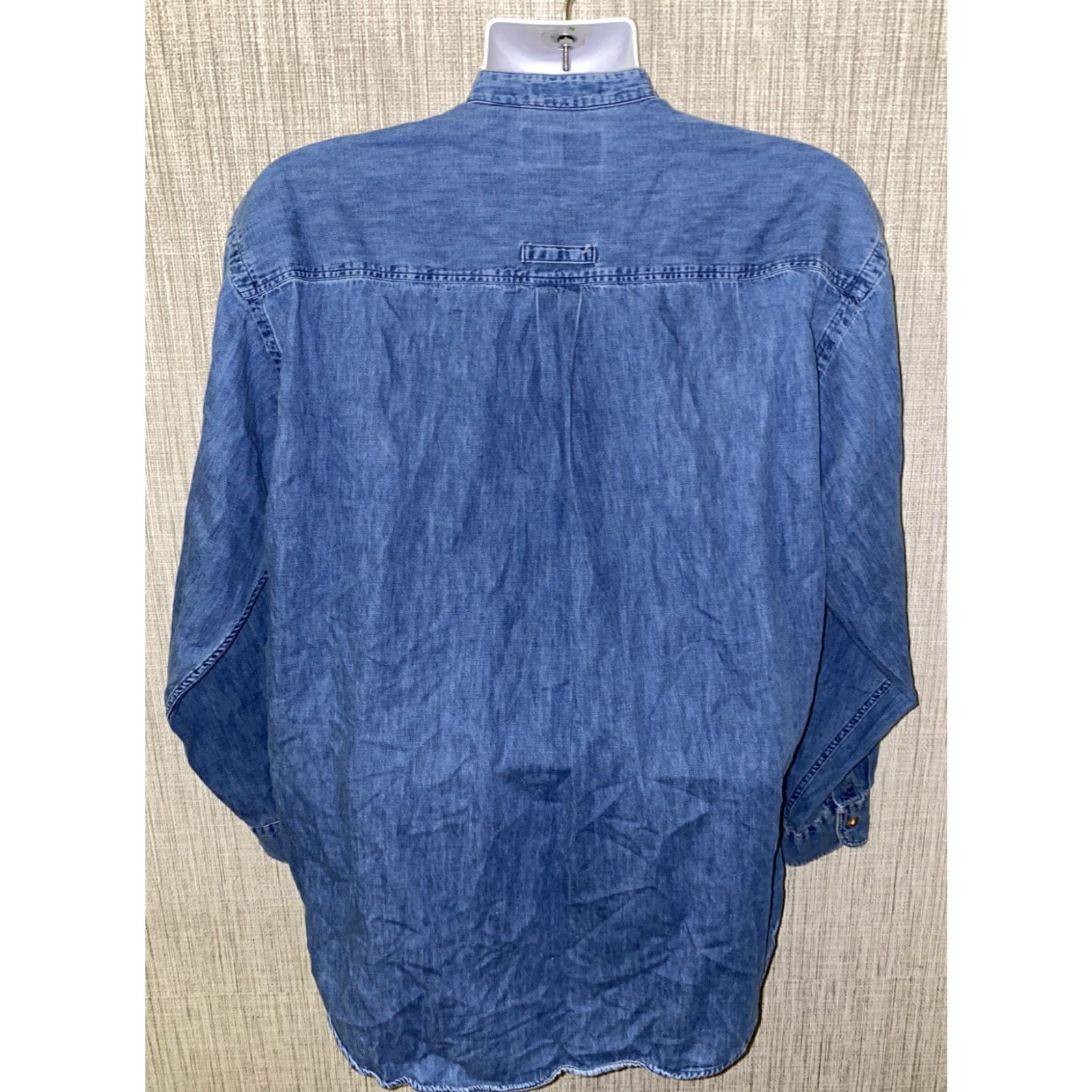 Vintage Cartwright And Danewell Men's Blue Cotton Long Sleeve Button-Up Shirt Size L Casual Size US L / EU 52-54 / 3 - 4 Thumbnail