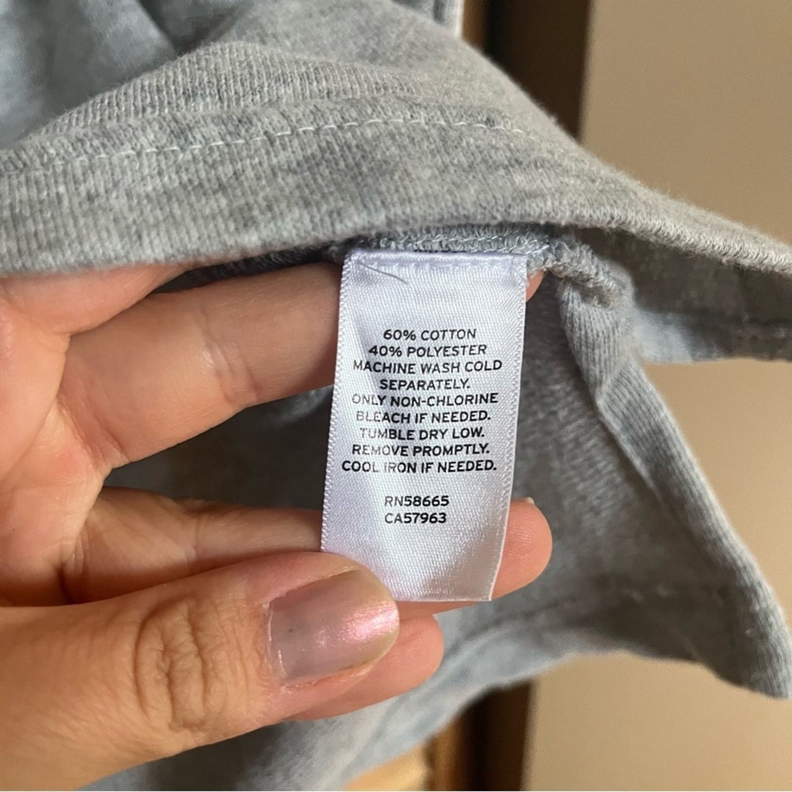 Other CASLON Women's Grey Round Neck Heavy Weight T-Shirt Size XS Size XS / US 0-2 / IT 36-38 - 3 Thumbnail