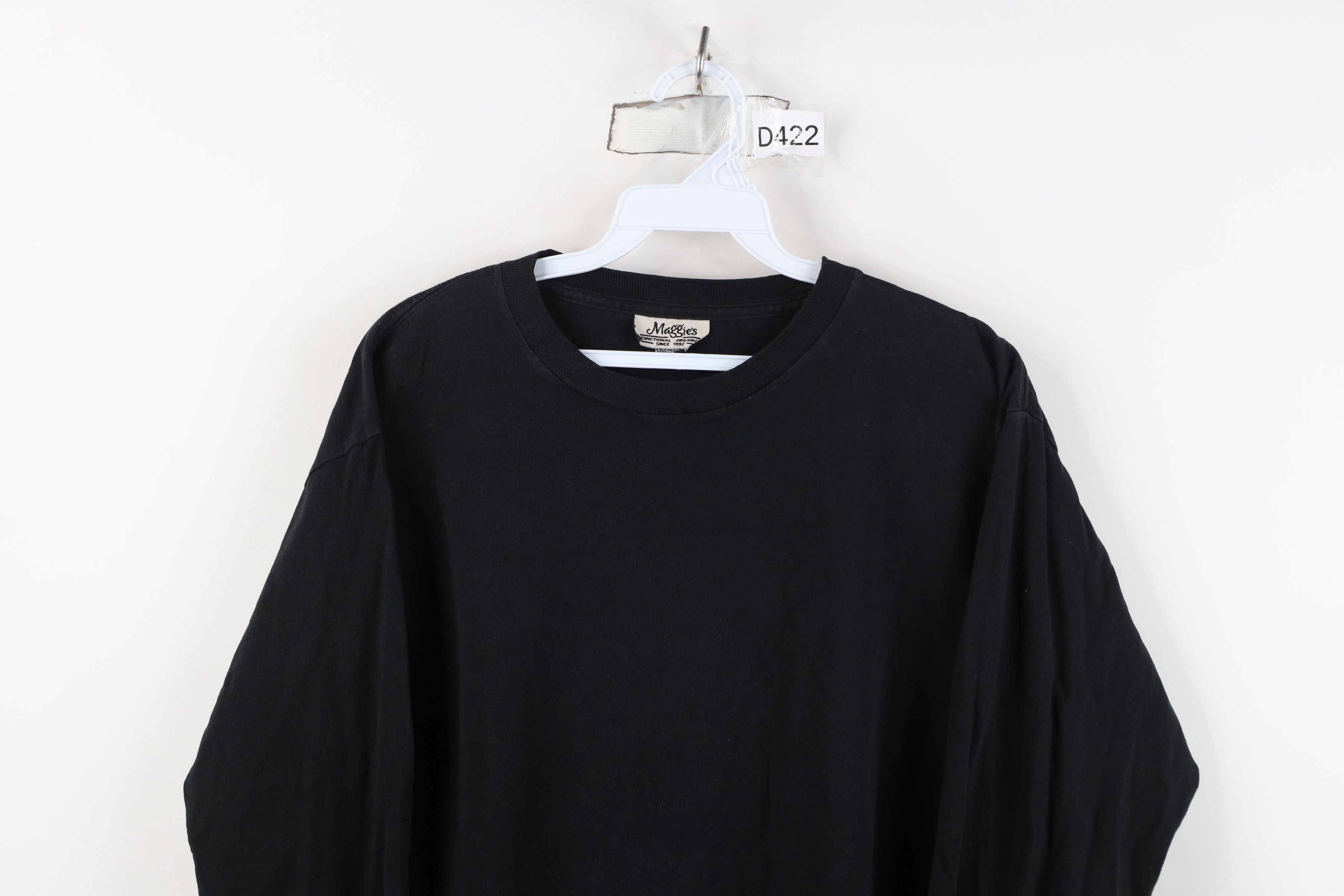 Vintage Vintage 90s Streetwear Cotton Long Sleeve T-Shirt USA Size US M / EU 48-50 / 2 - 2 Thumbnail