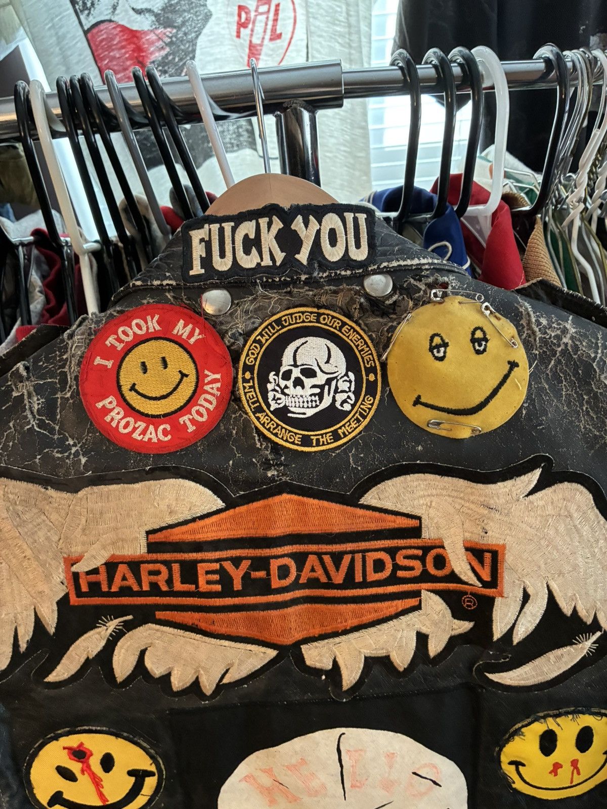 Harley Davidson Vintage 1960’s Harley Davidson patched leather jacket Size US M / EU 48-50 / 2 - 6 Thumbnail