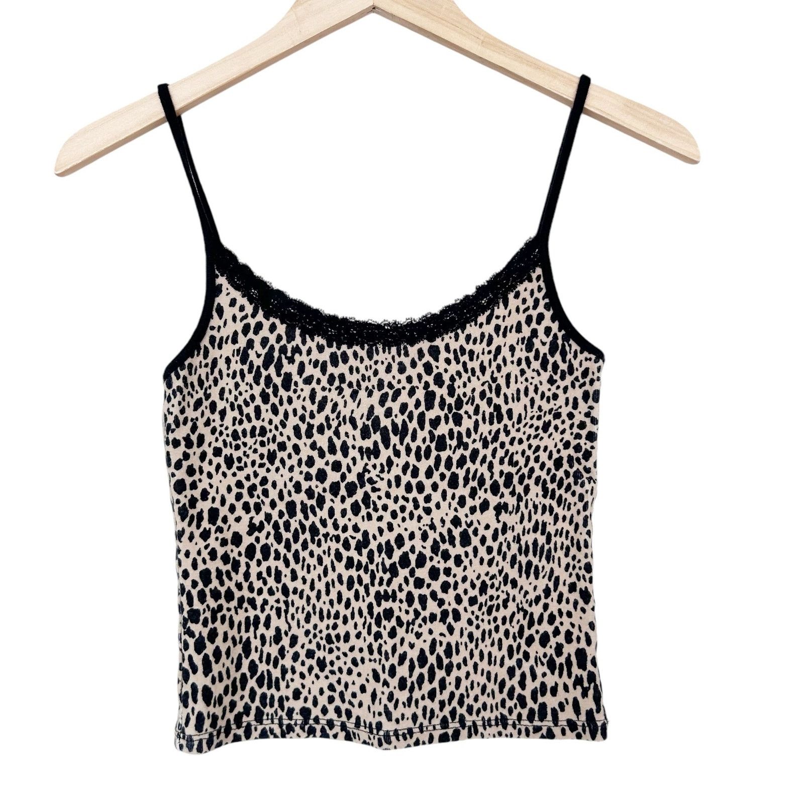 Brandy Melville Brandy Melville Leopard Cheetah Print Tank Top Sz XS Size XS / US 0-2 / IT 36-38 - 6 Thumbnail