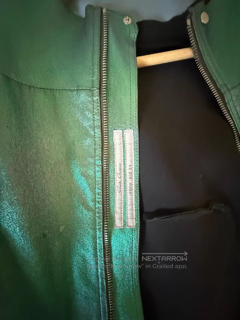 Rick Owens Rick Owens Size 48 Laser green jacket| Size US M / EU 48-50 / 2 - 8 Thumbnail