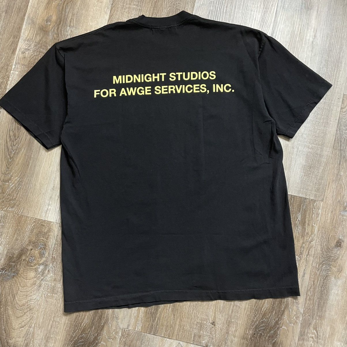 AWGE × Midnight Studios Awge Midnight Rave Studios UK Tour Shirt Men Large ASAPRocky Size US L / EU 52-54 / 3 - 2 Thumbnail