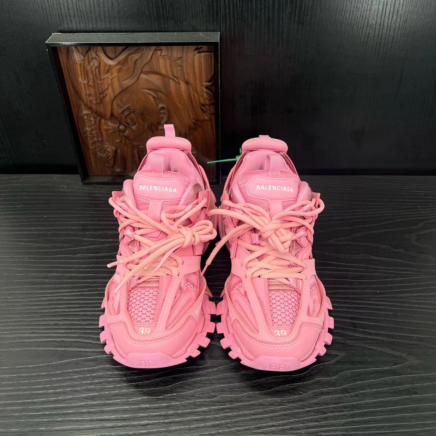 Balenciaga Balenciaga Track Pink LED 39 Size US 8.5 / IT 38.5 - 4 Thumbnail