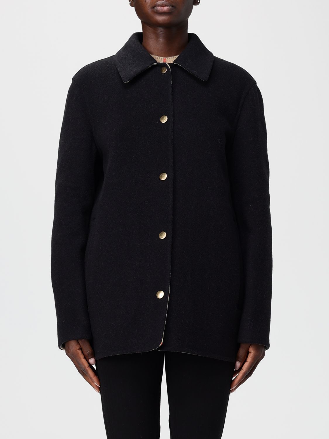 Burberry Burberry Jacket Woman Black Size S / US 4 / IT 40 - 1 Thumbnail