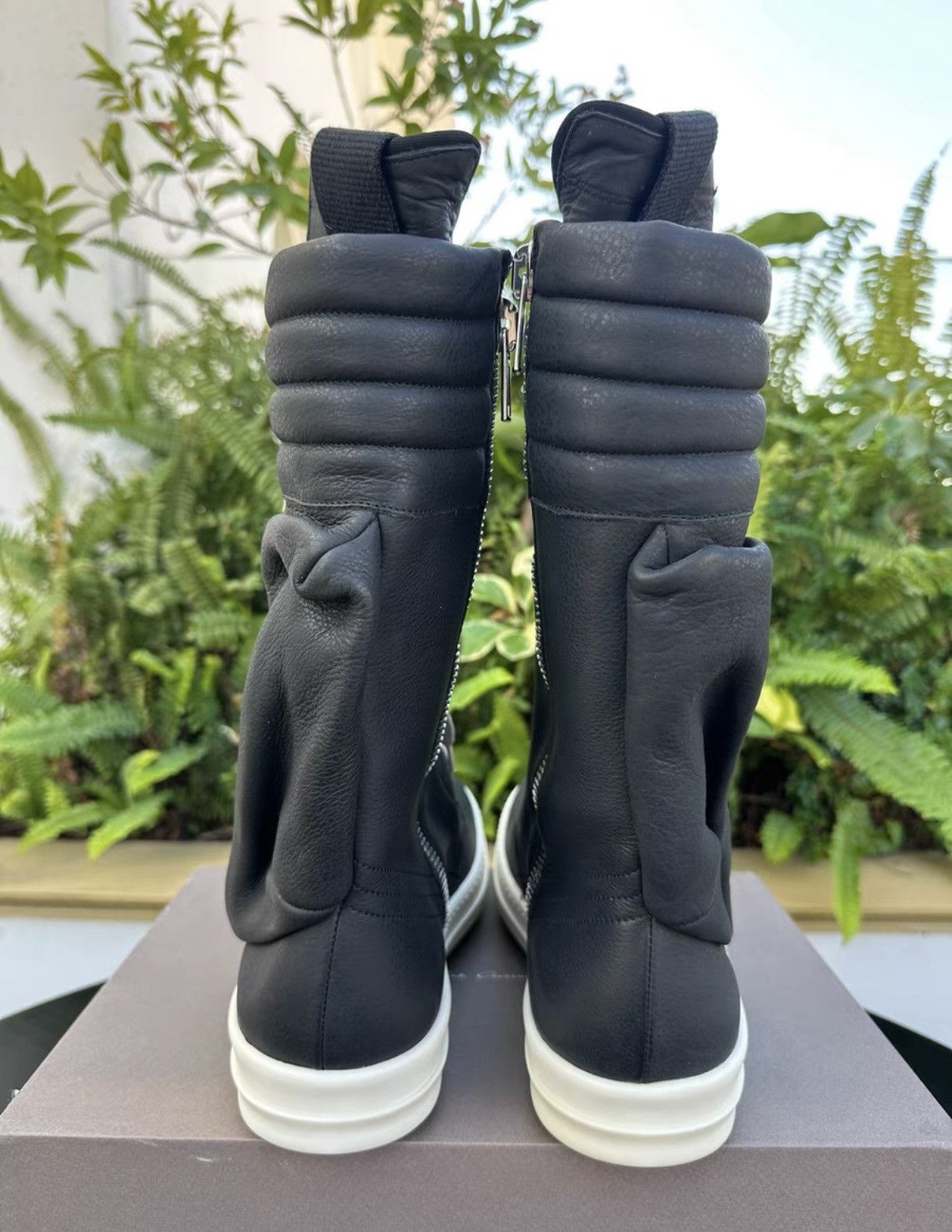 Rick Owens Rick Owens Matte Leather Cargo Cavalry Boots Size US 9.5 / EU 42-43 - 6 Thumbnail