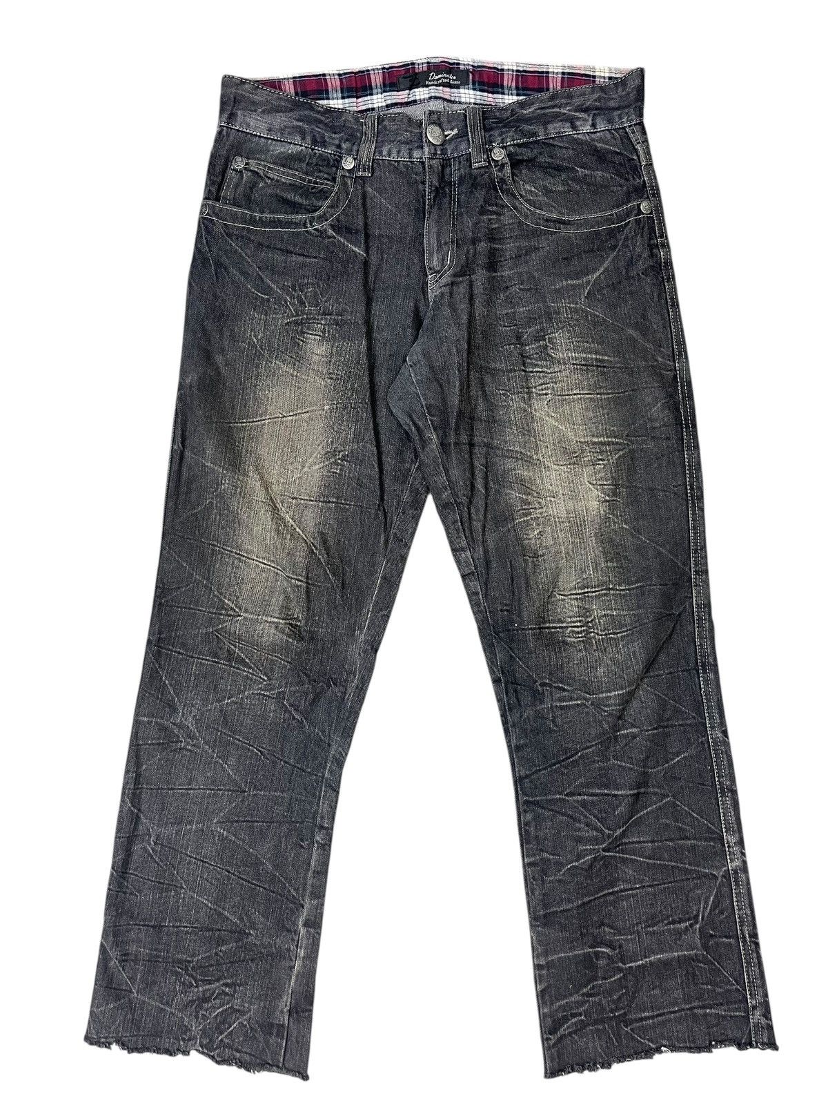 Japanese Brand Vintage Dominate Handcrafted Jeans Straight Cut Size US 34 / EU 50 - 1 Thumbnail