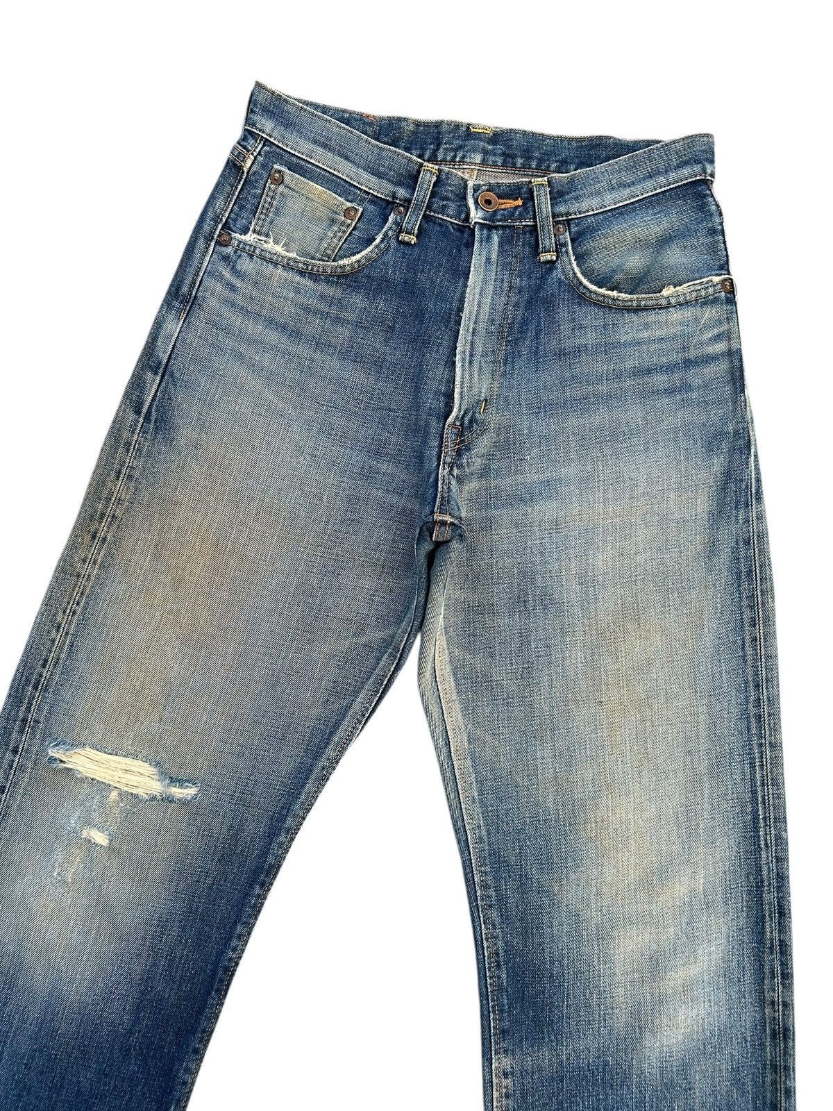 Kapital Vintage Edwin 505z Selvedge Distressed Denim Jeans Size US 29 - 5 Thumbnail