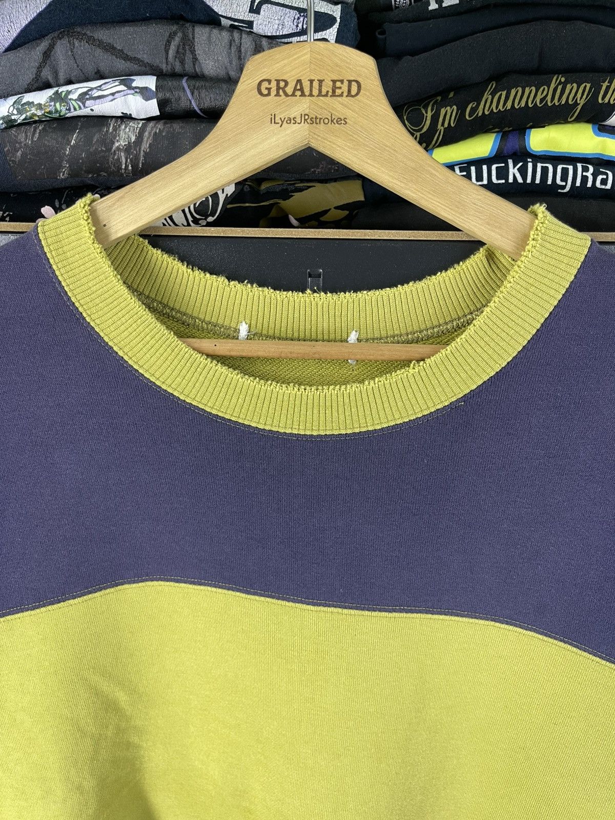Japanese Brand Vintage 90's Batsu Winning 1971 Thrashed Sweatshirt Size US L / EU 52-54 / 3 - 17 Thumbnail