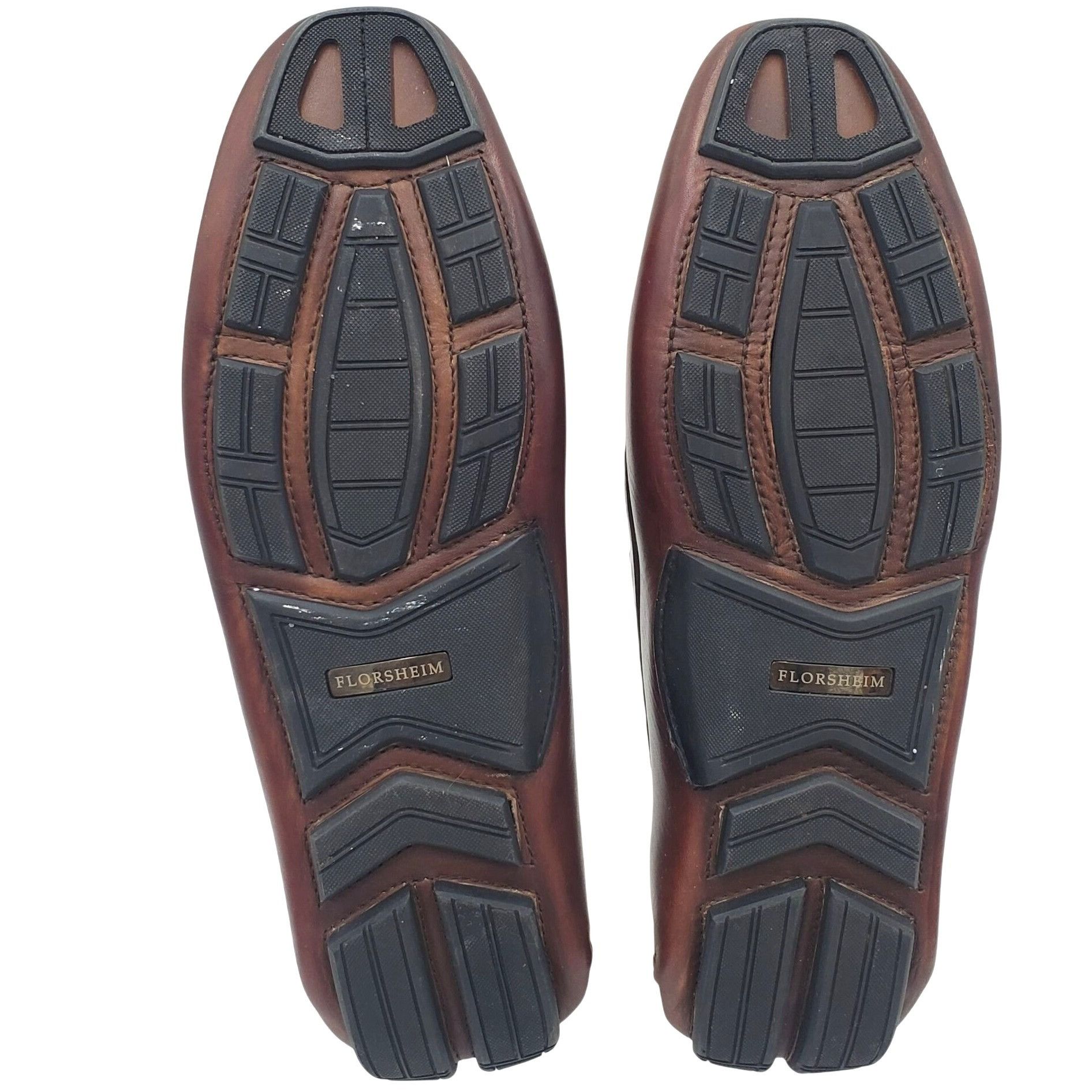 Florsheim Florsheim Men's size 10 Brown Leather Slip-On Casual Driving Size US 10 / EU 43 - 5 Thumbnail