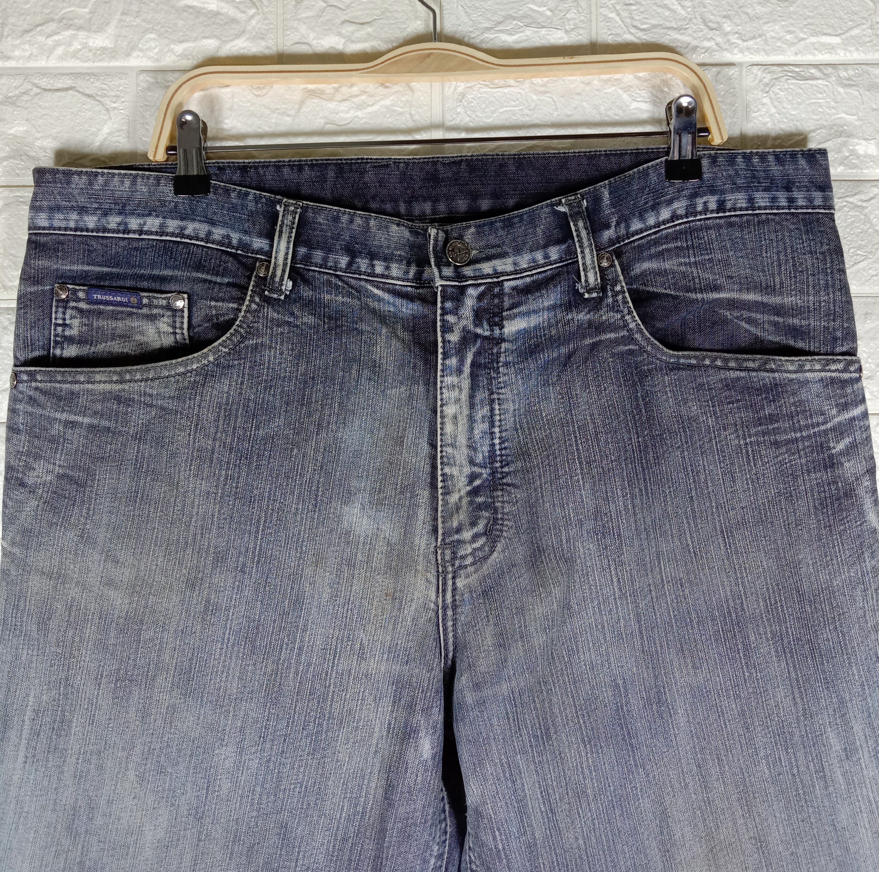 Trussardi Vintage Trussardi Italian Designer Jeans Size US 40 / EU 56 - 2 Thumbnail