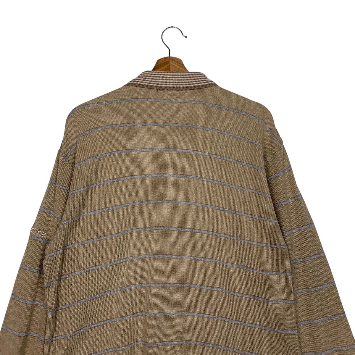 MCM Vintage 90’s MCM LEGERE Striped Long Sleeve Polos #2605-C117 Size US L / EU 52-54 / 3 - 9 Thumbnail