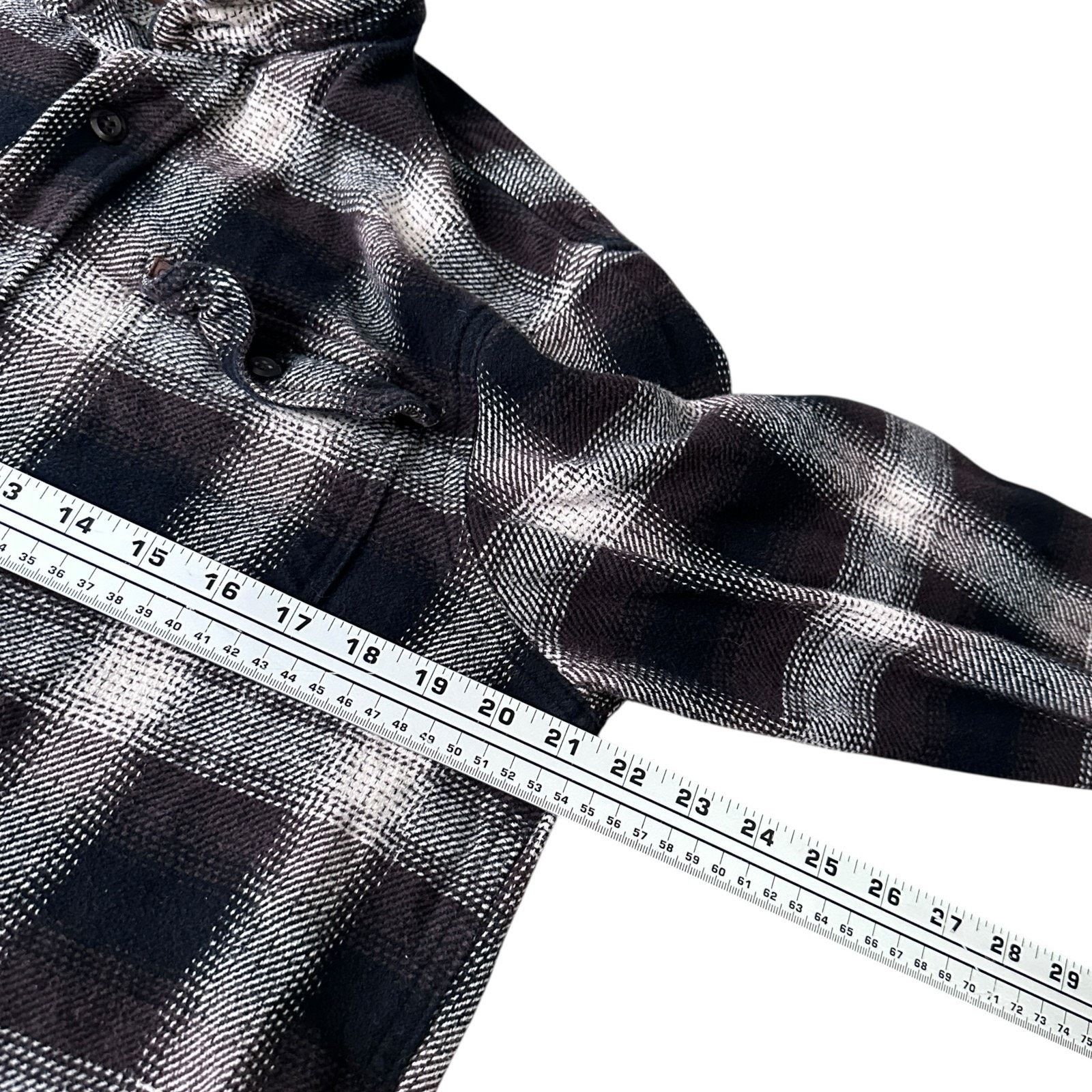 Orvis Orvis Heavyweight Flannel Shirt Mens Small Black Brown Black Size US S / EU 44-46 / 1 - 8 Thumbnail
