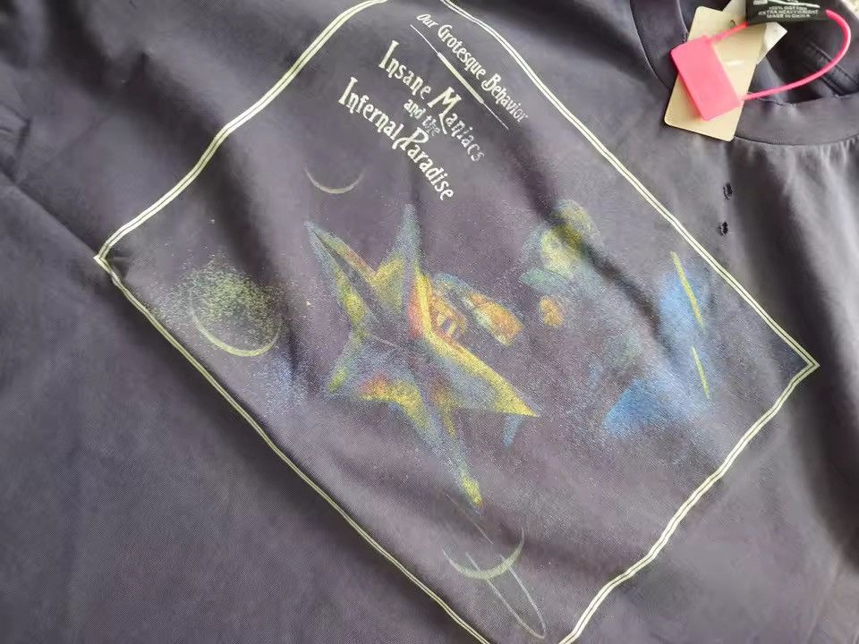 Vintage Washed Blue Smashing Pumpkin Graphics Printed T Shirt Size US S / EU 44-46 / 1 - 8 Thumbnail