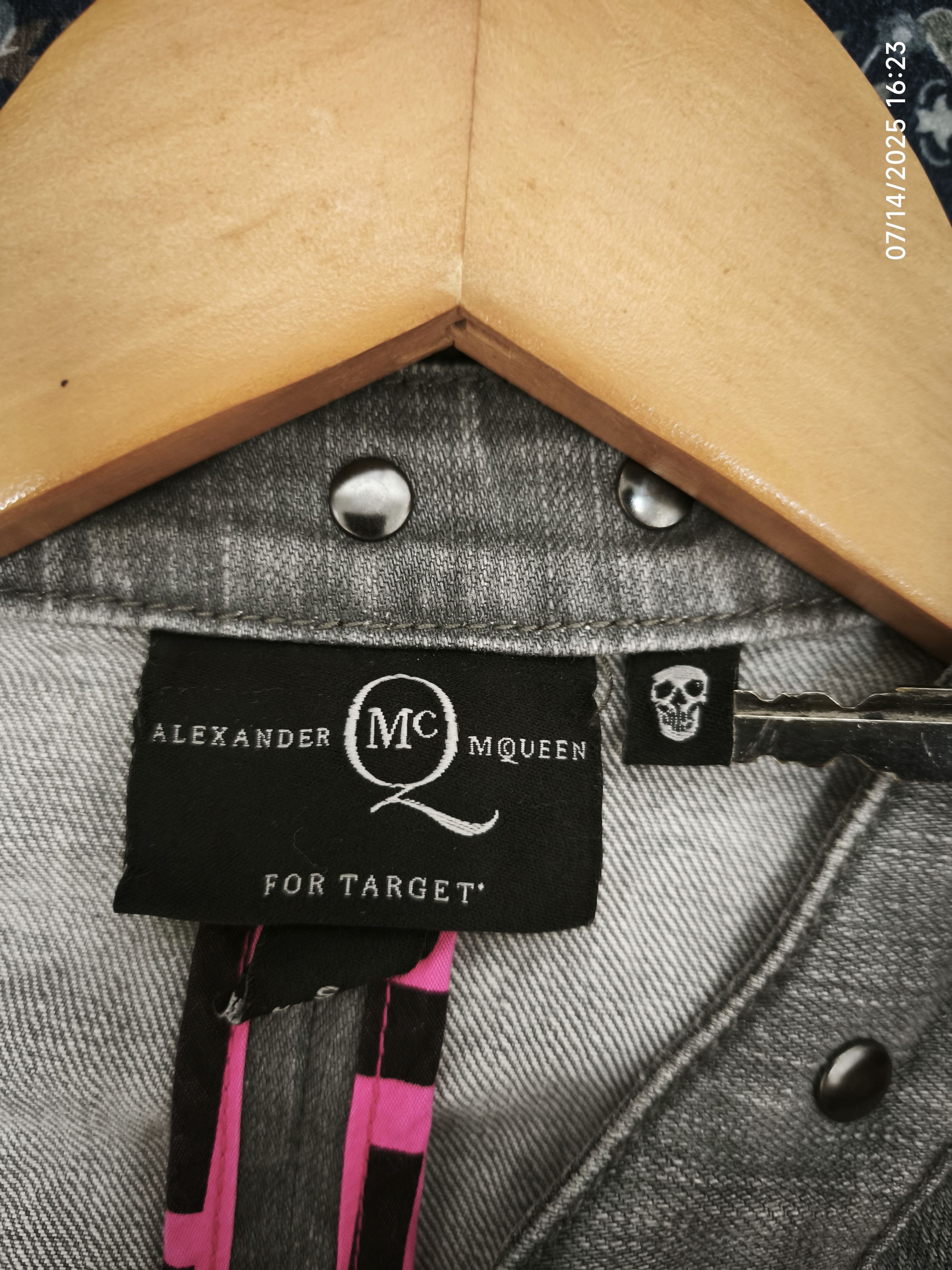 Alexander McQueen Alexander McQueen Denim Jacket Size S / US 4 / IT 40 - 9 Thumbnail