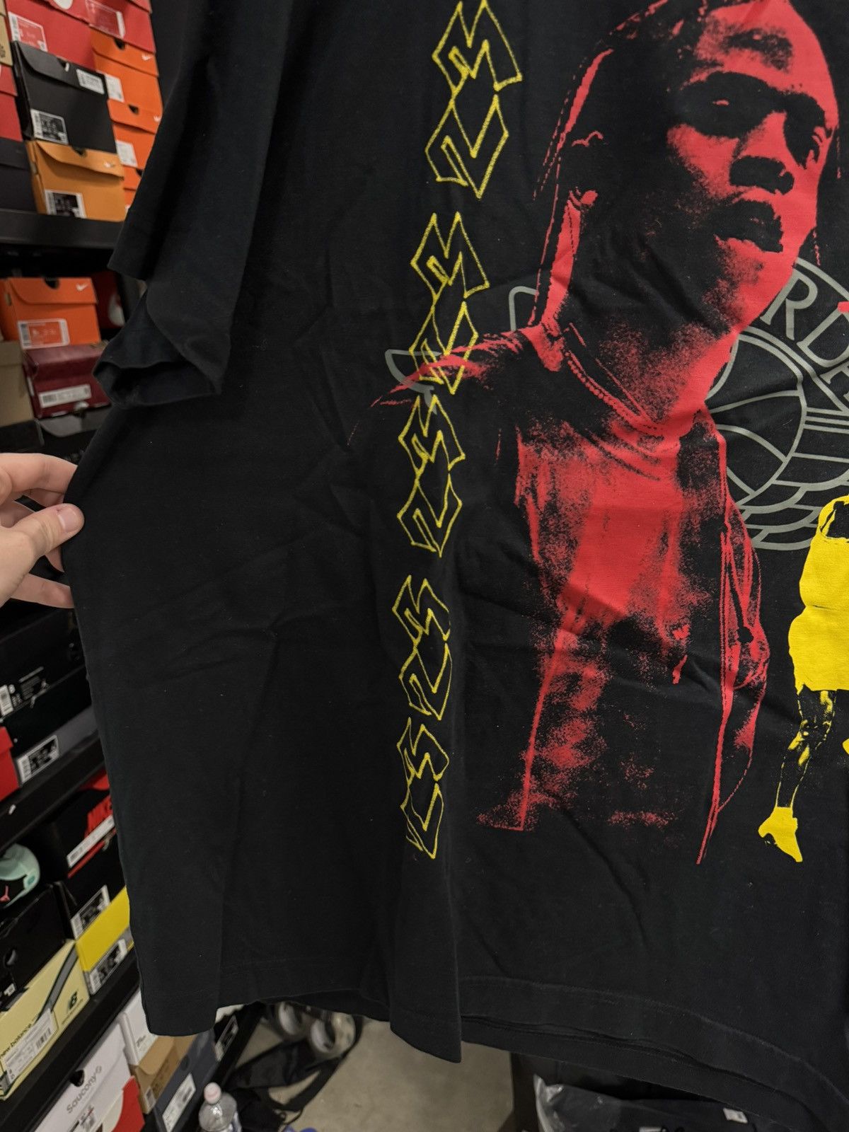 Jordan Brand × Travis Scott Jordan x Travis Scott MJ 1 T-Shirt Black Size XXL Size US XXL / EU 58 / 5 - 3 Thumbnail