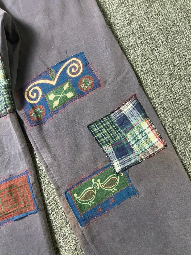 Kapital Kapital Japanese Brand Unique Patchwork Pants (185) Size US 35 - 4 Thumbnail