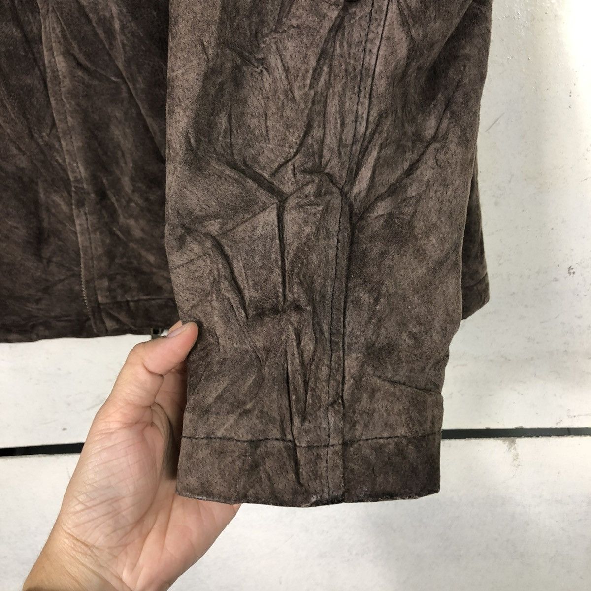 Japanese Brand 🔥VINTAGE BIKER LEATHER JACKET UNBRANDED ISSEY MIYAKE Size US S / EU 44-46 / 1 - 15 Thumbnail