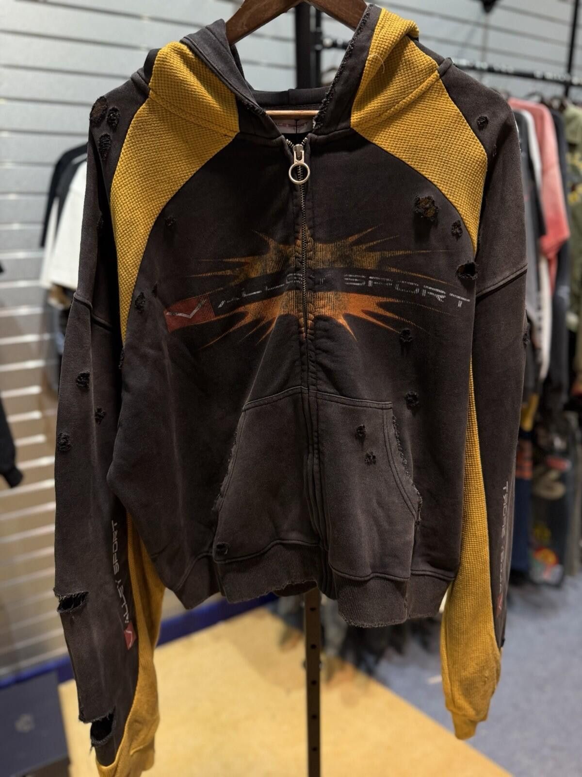 Vale XL - Vale Zip Up Black Yellow Hoodie Authentic Valley New Size US XL / EU 56 / 4 - 2 Thumbnail