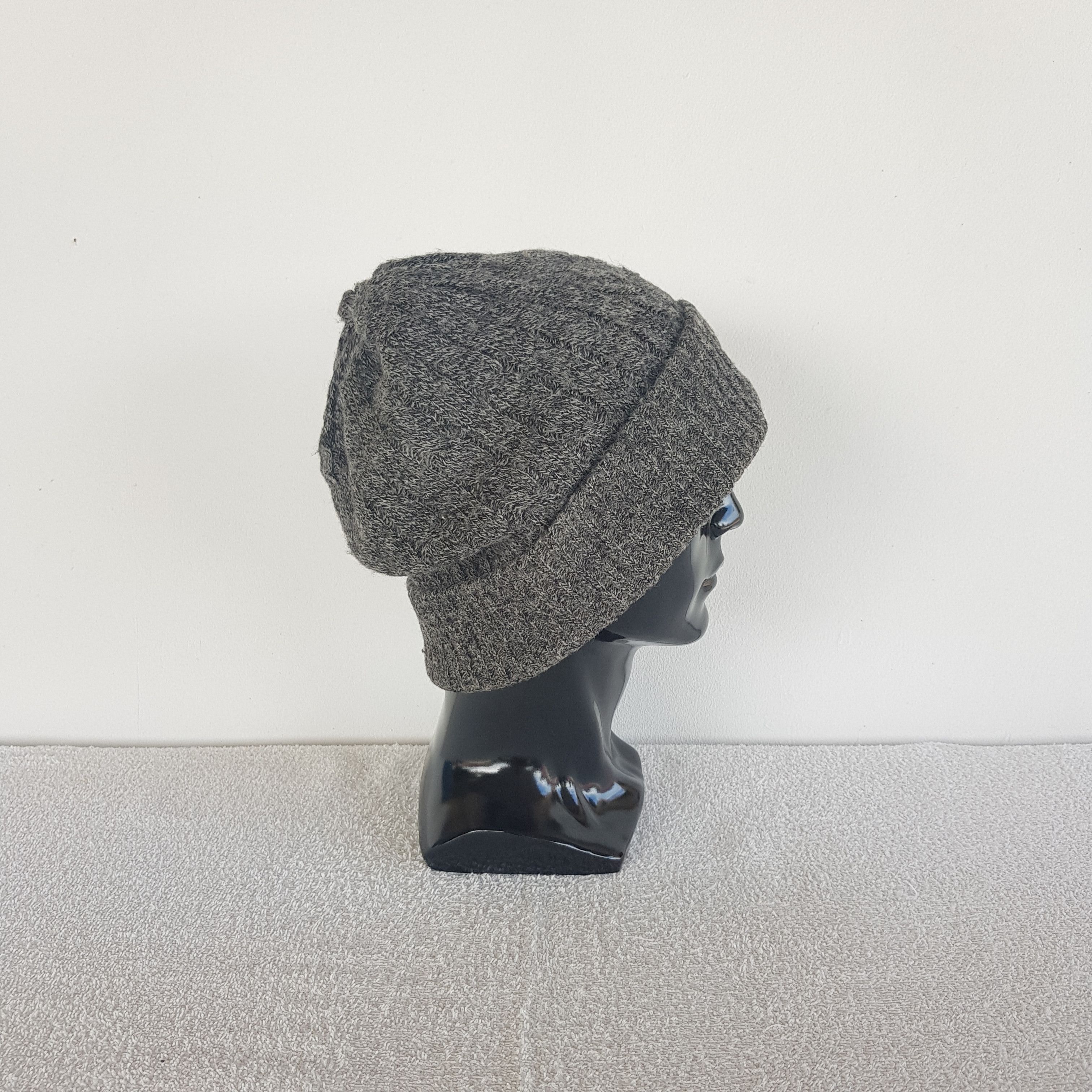 Ellesse Vintage Ellesse Beanie Fair Isle Ribbed Knit Snow Caps Hats Size ONE SIZE - 3 Thumbnail