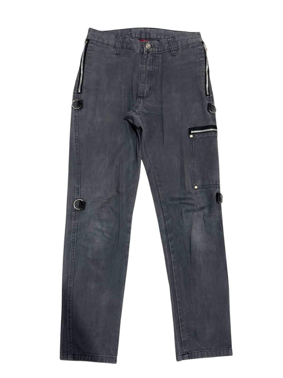 Vintage Vintage Dogpile Skateboards Seditionaries Design Pants Size US 30 / EU 46 - 2 Thumbnail