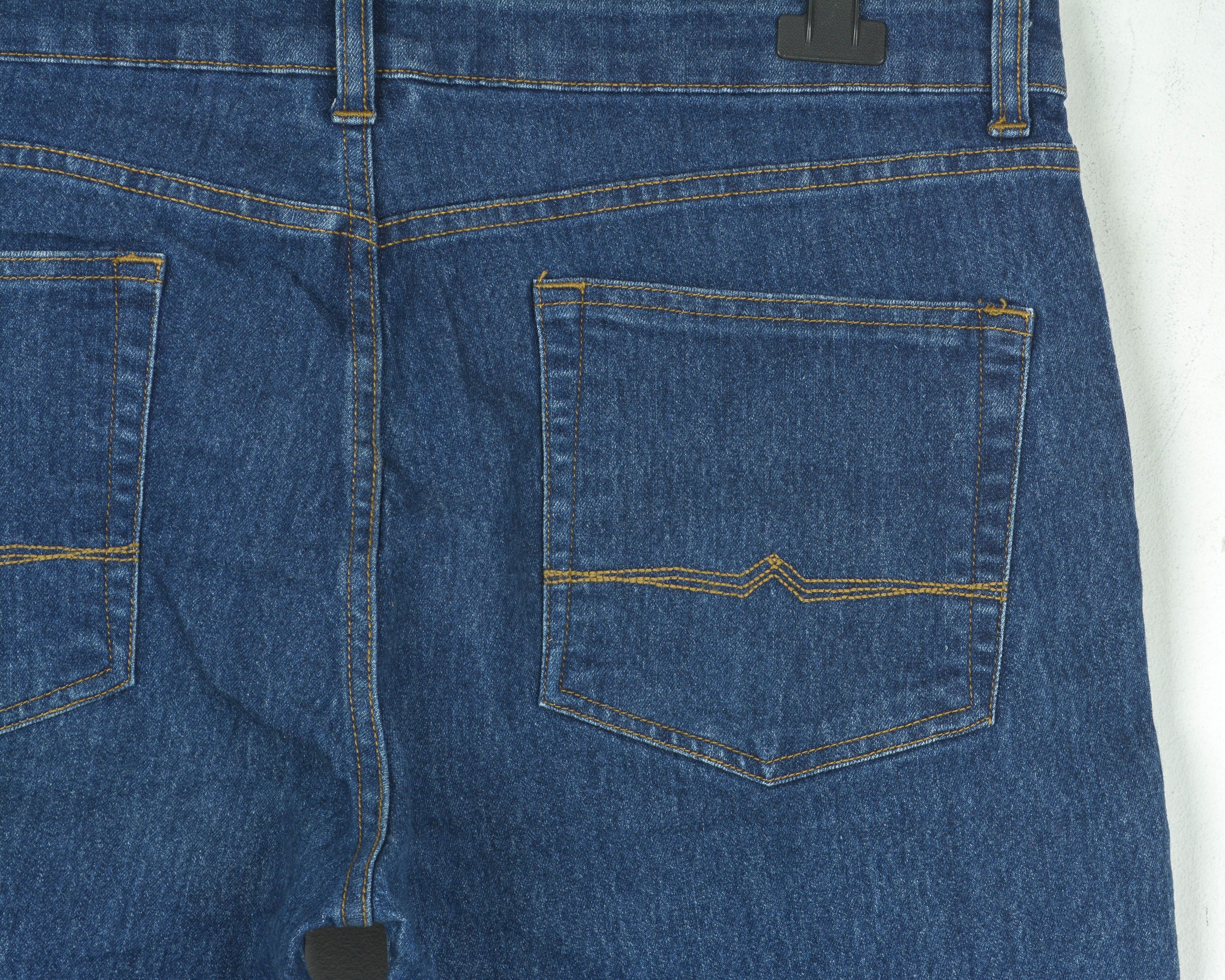Asos ASOS Mens Blue Denim Shorts W36 Casual Indigo Jeans Size US 36 / EU 52 - 4 Thumbnail