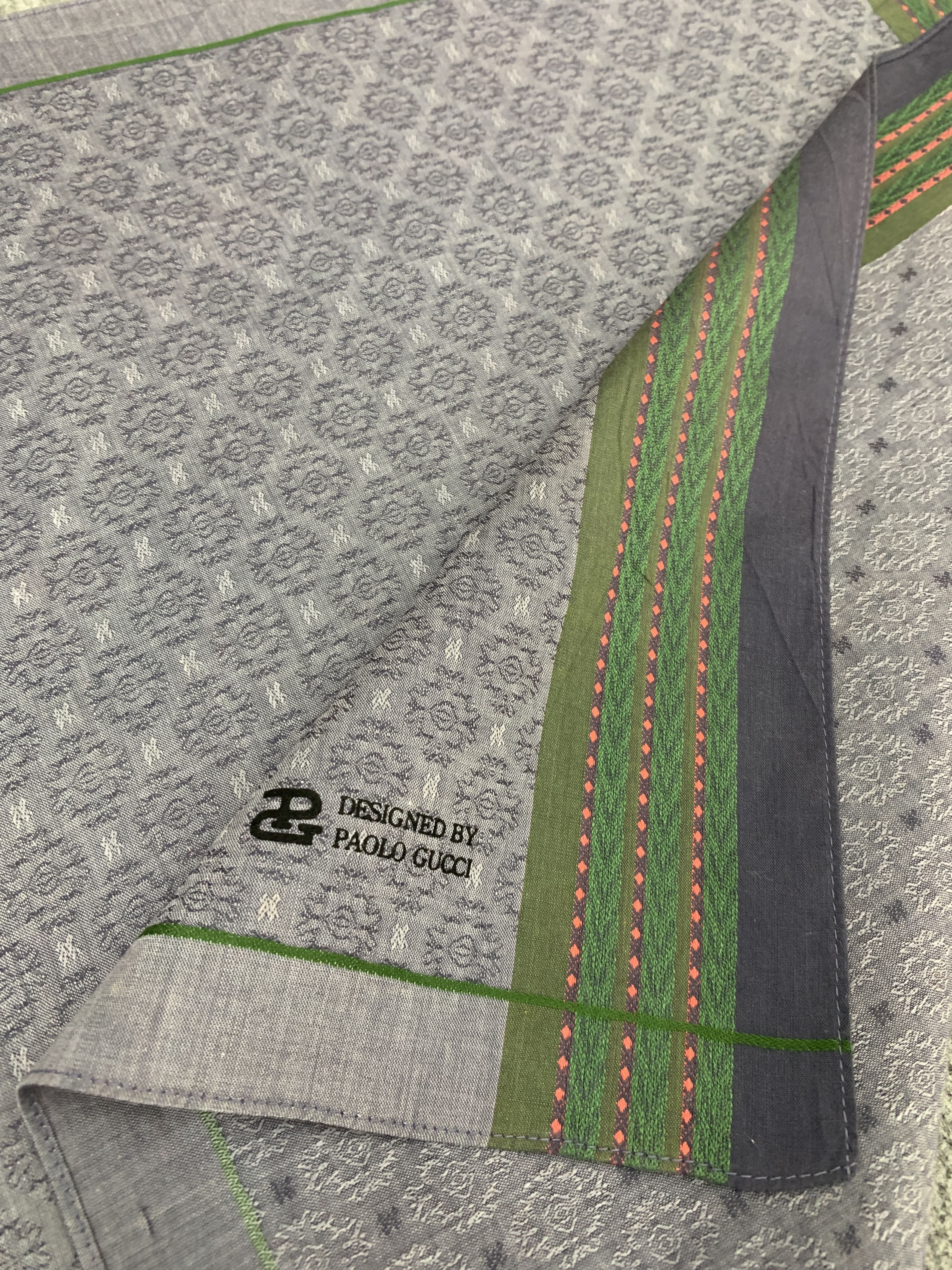 Paolo Gucci × Vintage Vintage Paolo Gucci Neckerchief/Handkerchief - HKA920 Size ONE SIZE - 8 Thumbnail