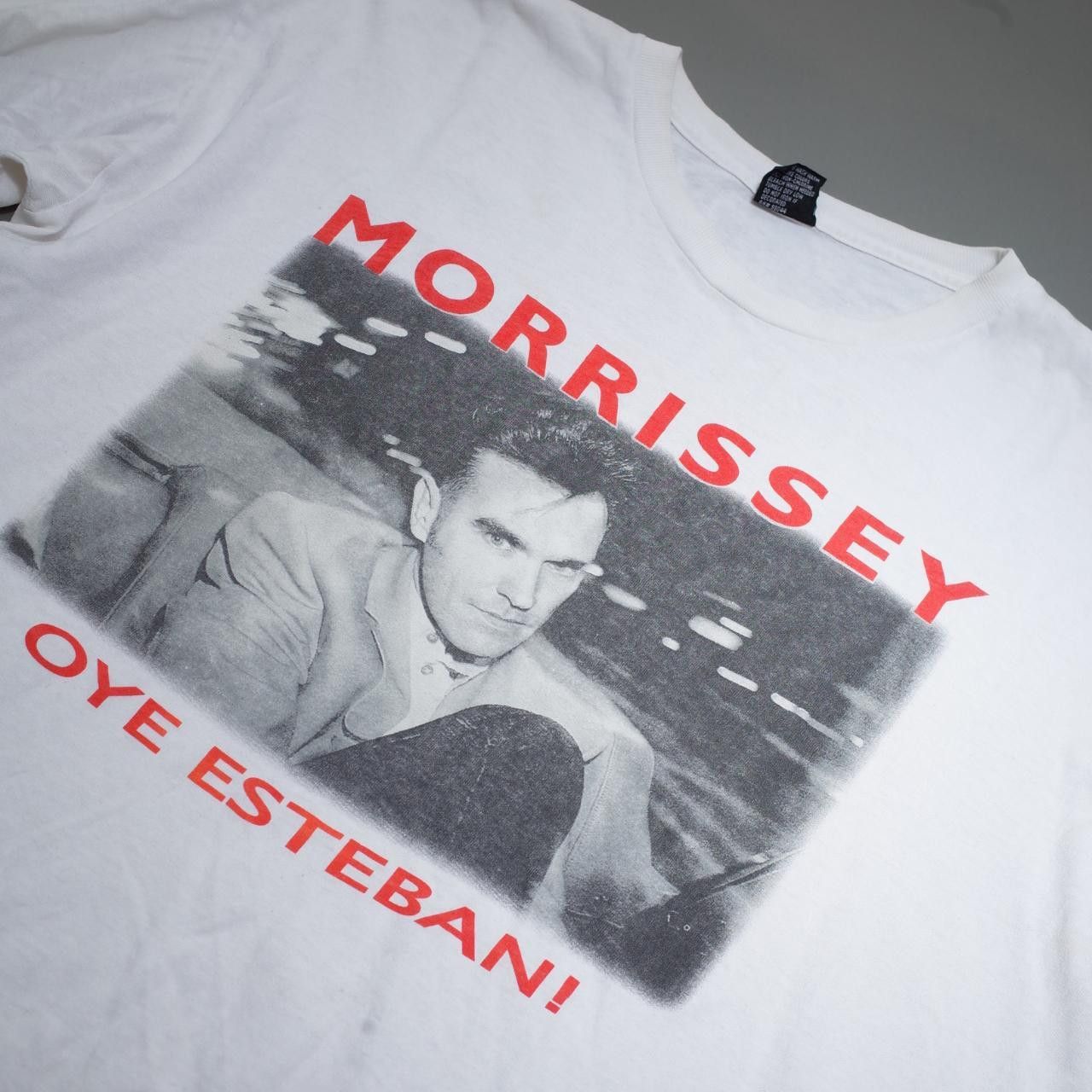 Image of Band Tees X Morrissey in White, Men's (Size XL)